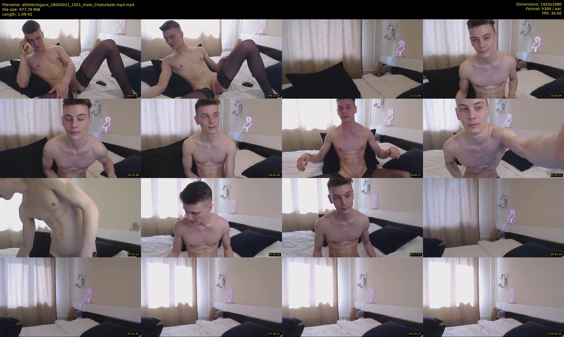 athleticloganx — 70 minute Chaturbate male cam show recording, 1080p, Apr 28, 2021