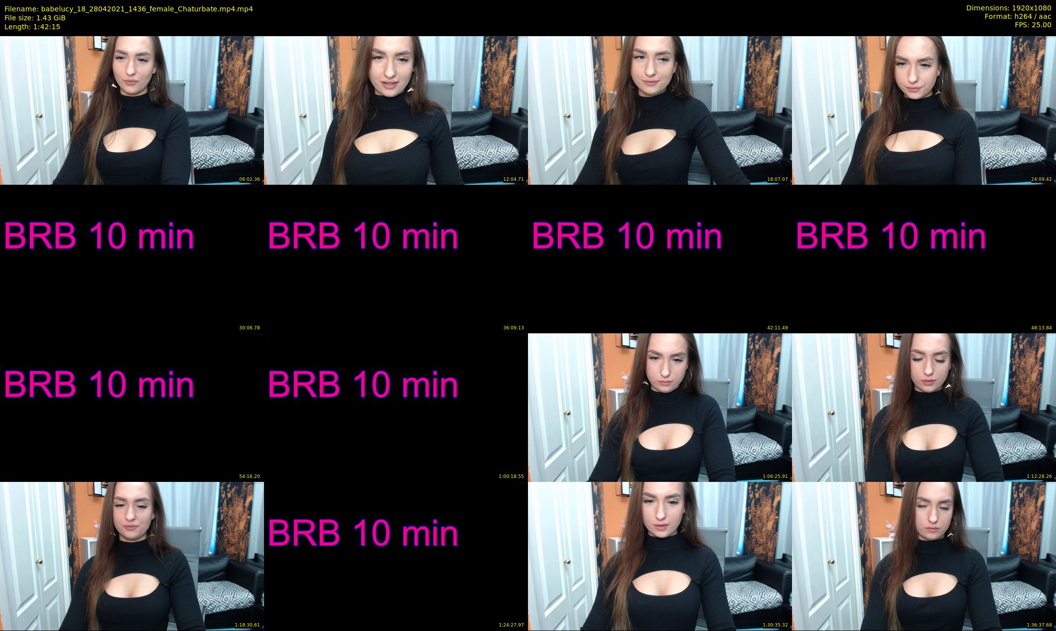 babelucy_18 — 103 minute Chaturbate female cam show recording, 1080p, Apr 28, 2021
