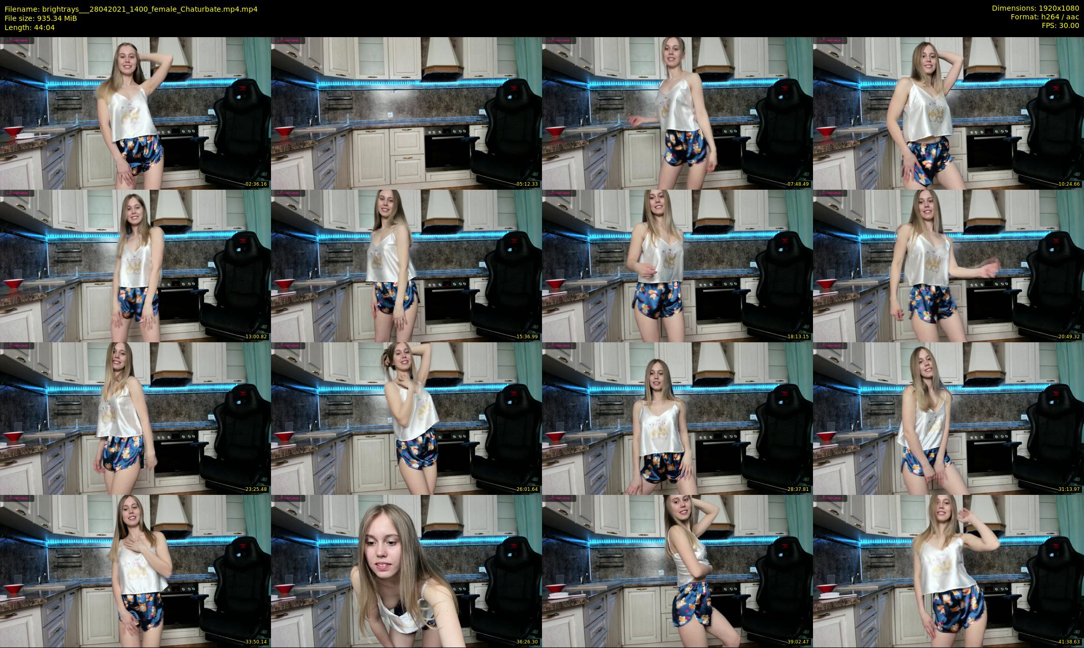 brightrays__ — 45 minute Chaturbate female cam show recording, 1080p, Apr 28, 2021