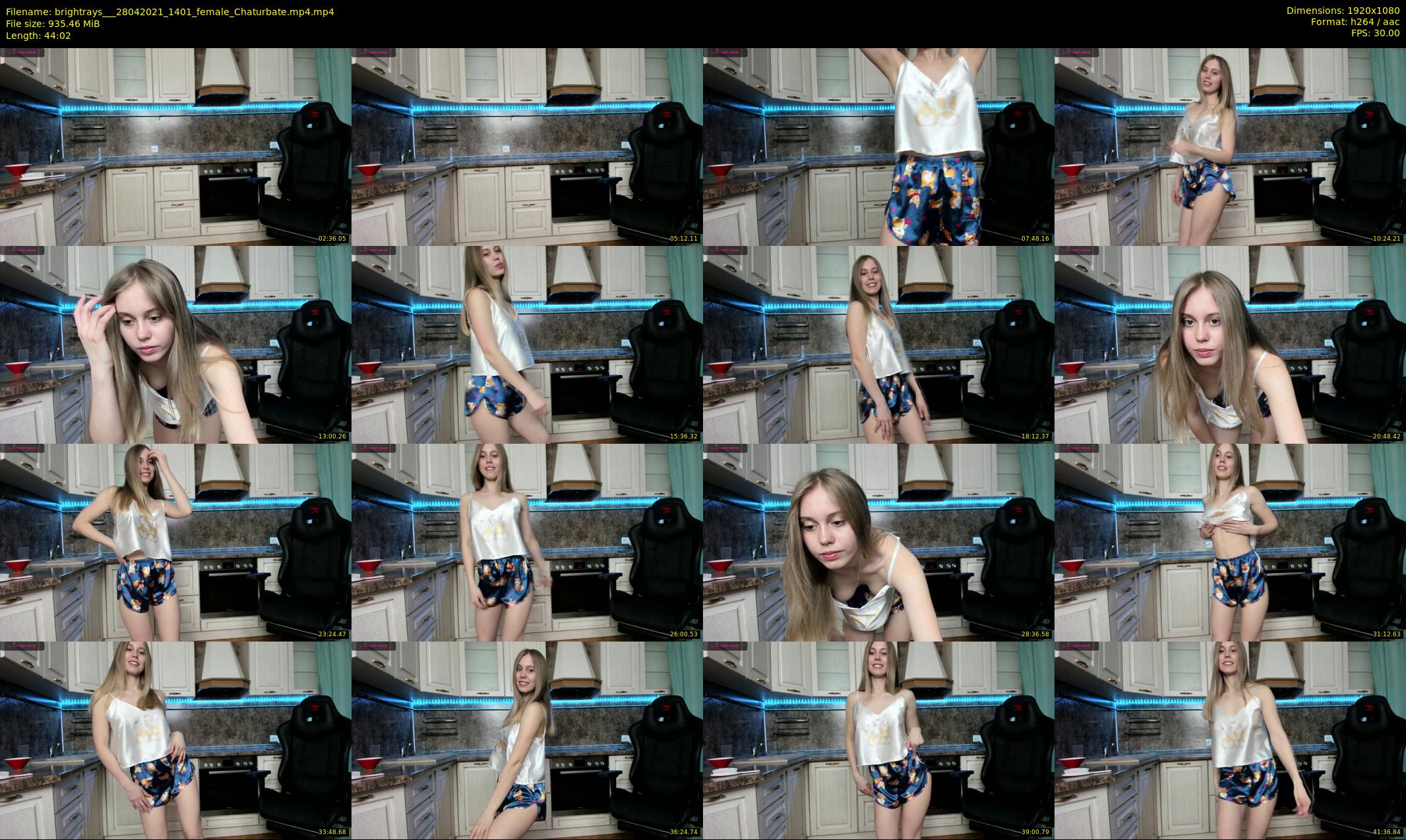 brightrays__ — 45 minute Chaturbate female cam show recording, 1080p, Apr 28, 2021