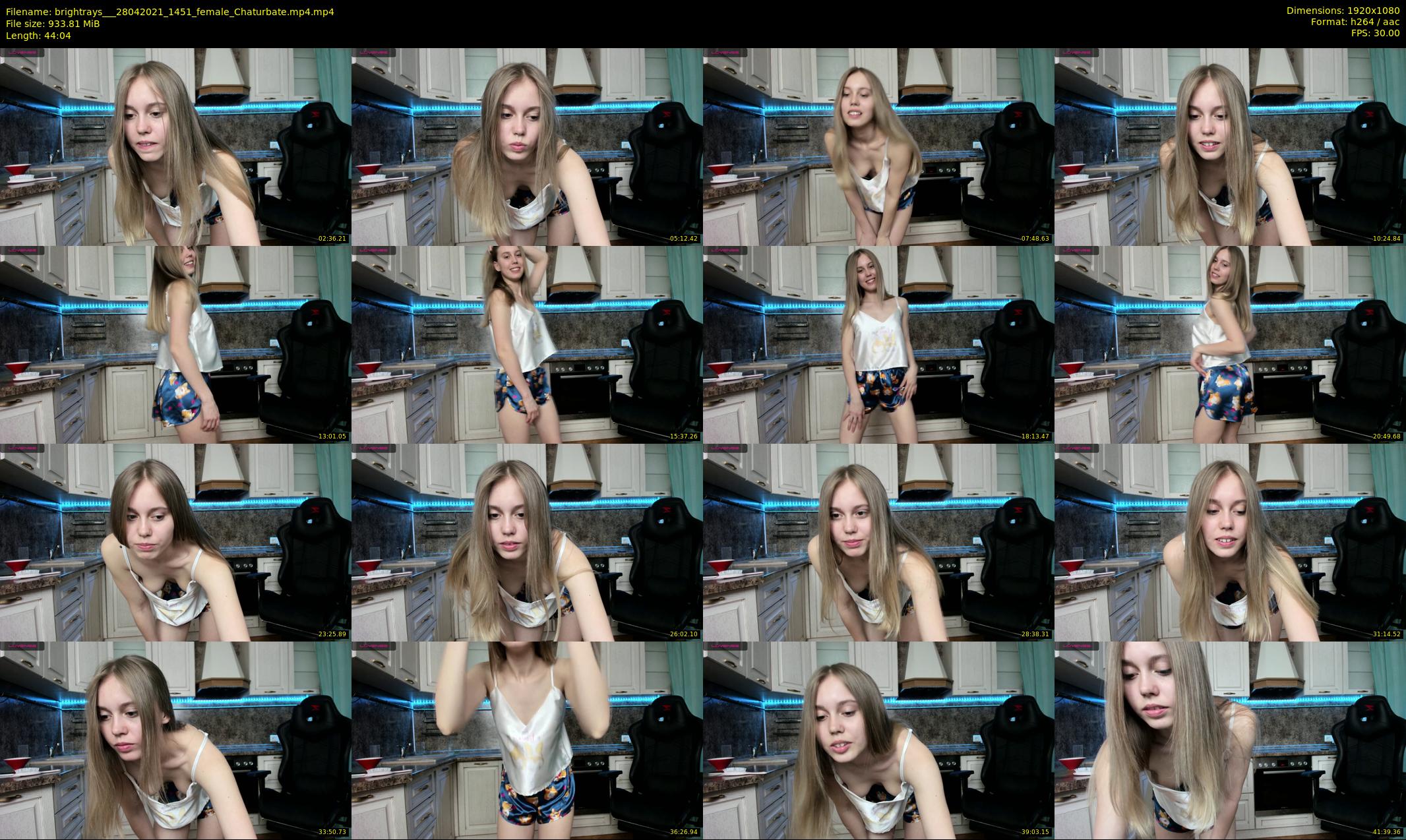 brightrays__ — 45 minute Chaturbate female cam show recording, 1080p, Apr 28, 2021