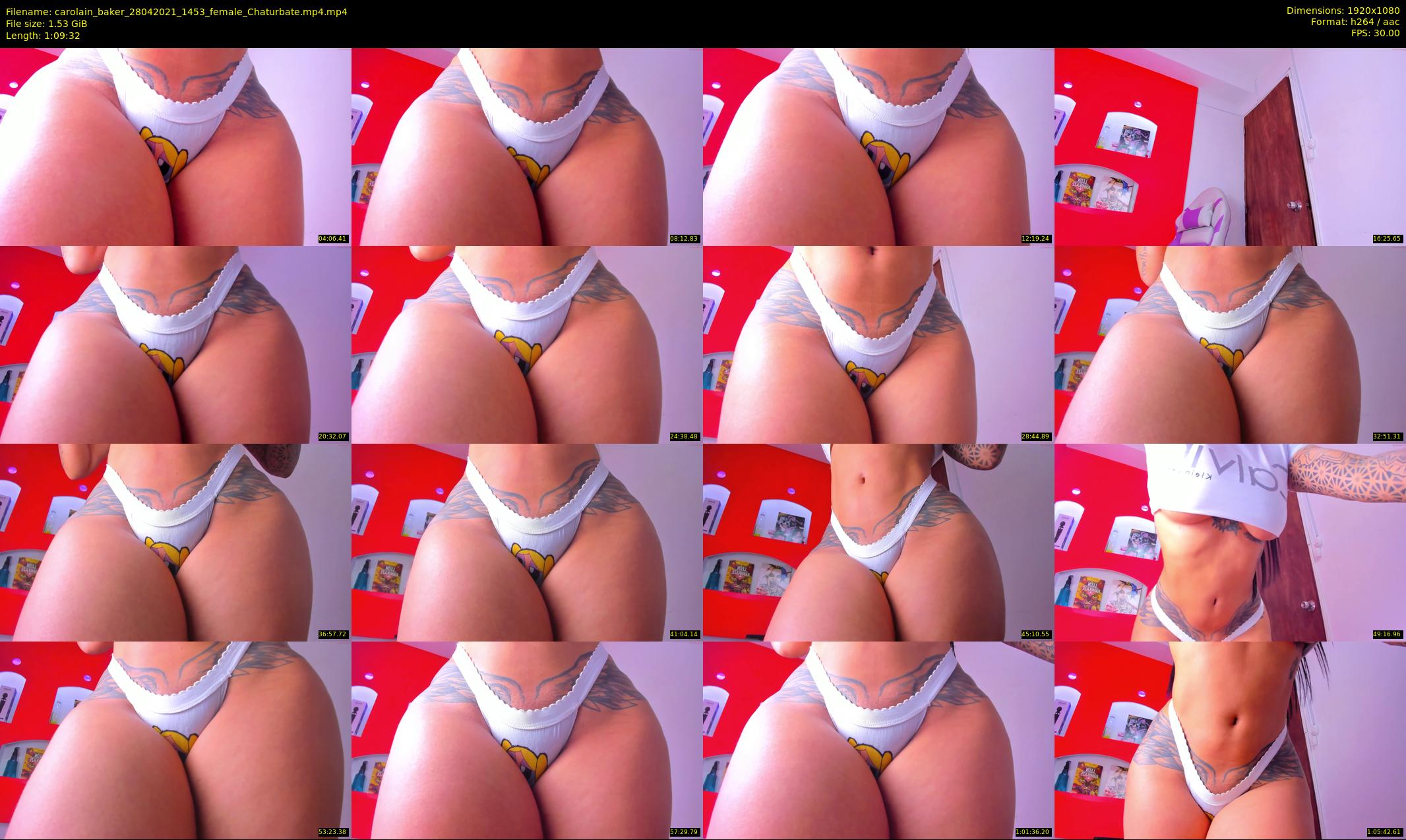 carolain_baker — 70 minute Chaturbate female cam show recording, 1080p, Apr 28, 2021
