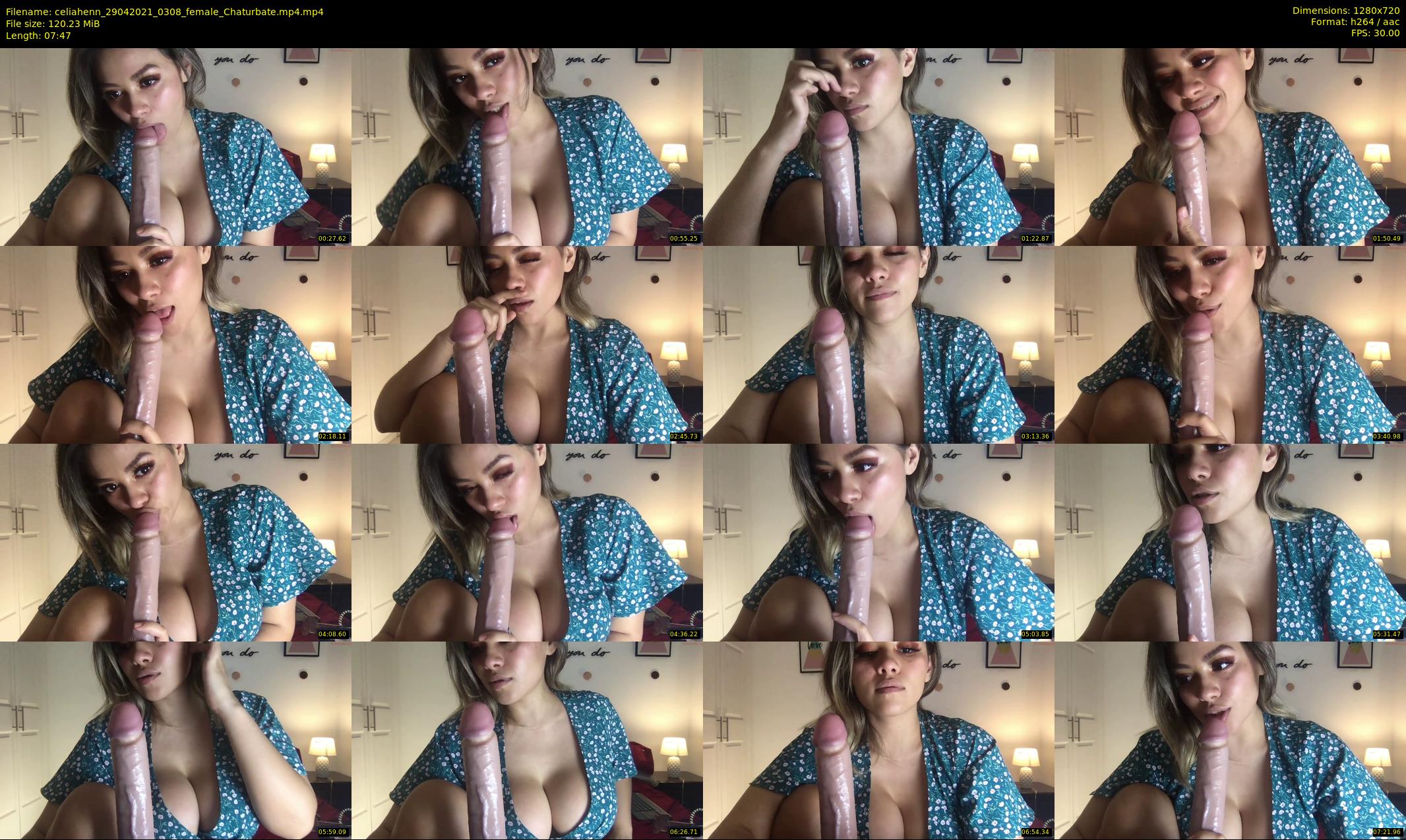 celiahenn — 8 minute Chaturbate female cam show recording, 720p, Apr 29, 2021