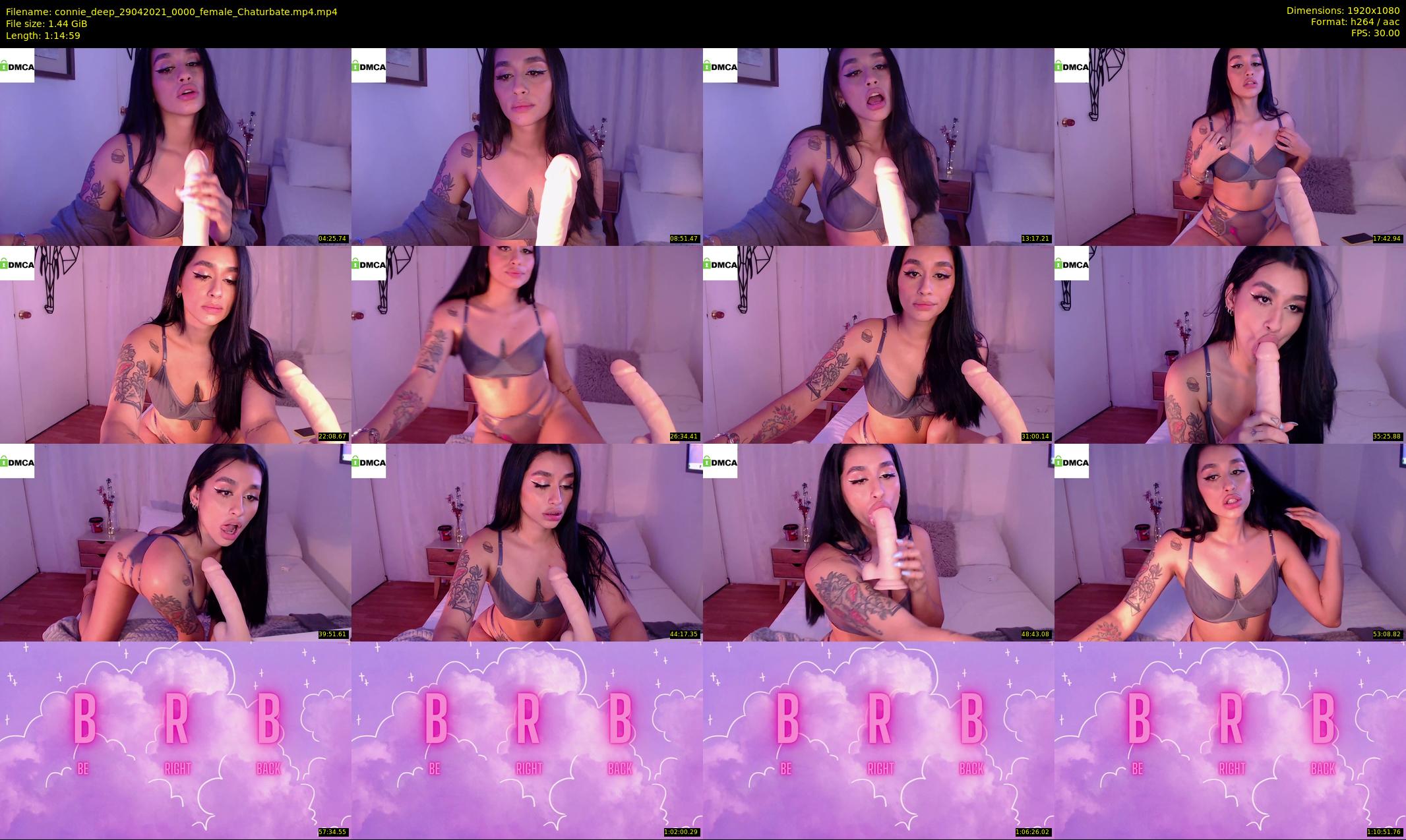 connie_deep — 75 minute Chaturbate female cam show recording, 1080p, Apr 29, 2021