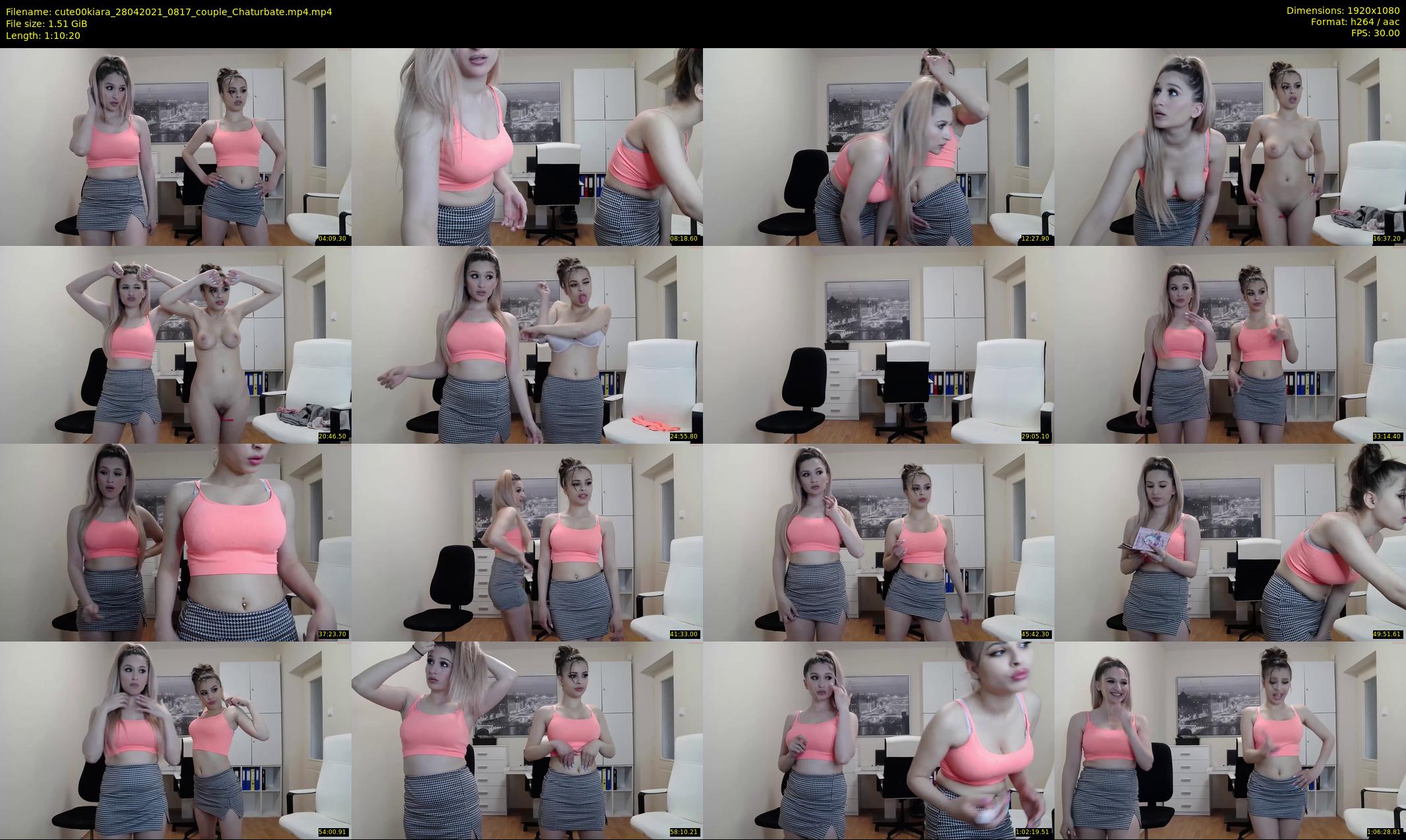 cute00kiara — 71 minute Chaturbate female cam show recording, 1080p, Apr 28, 2021