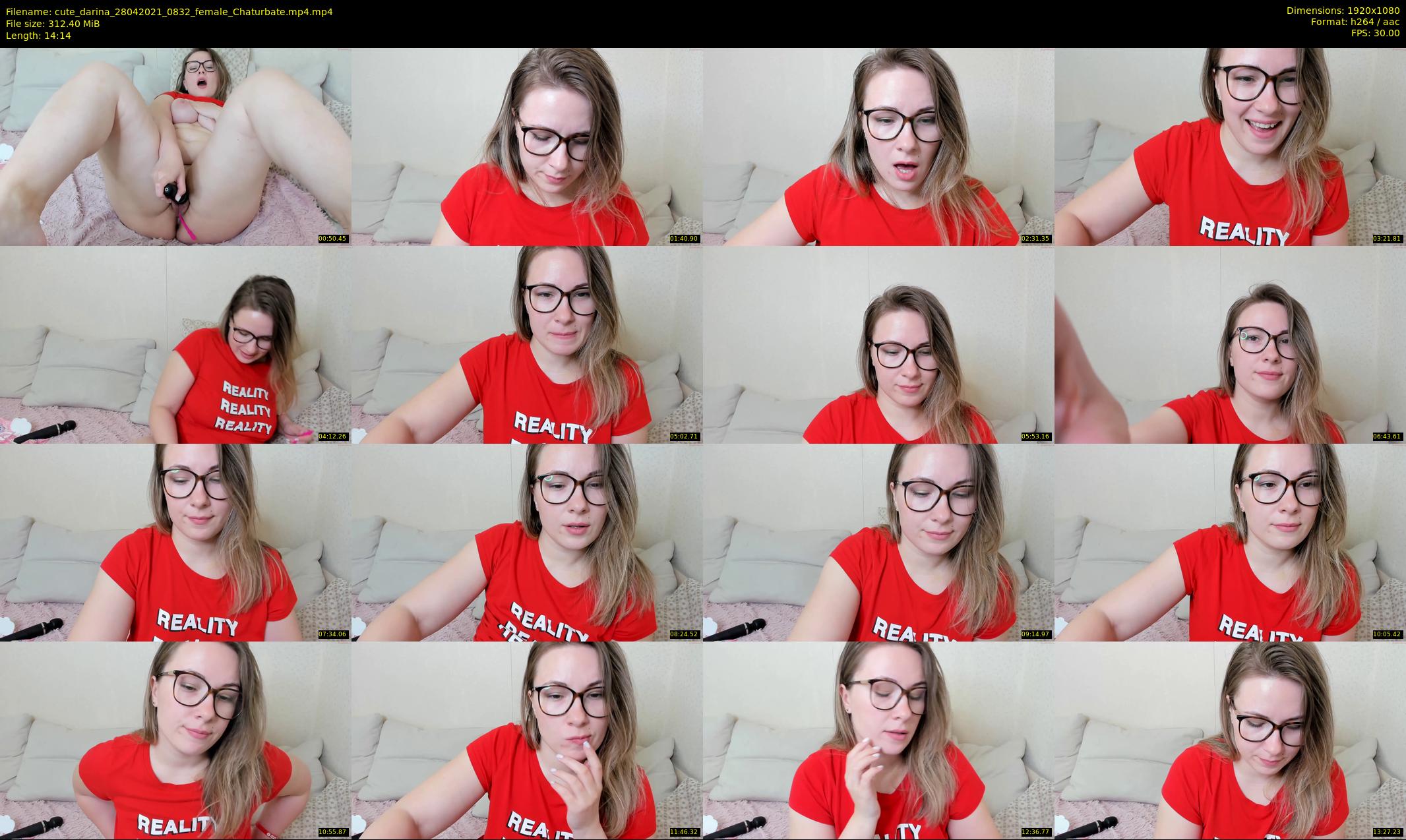 cute_darina — 15 minute Chaturbate female cam show recording, 1080p, Apr 28, 2021
