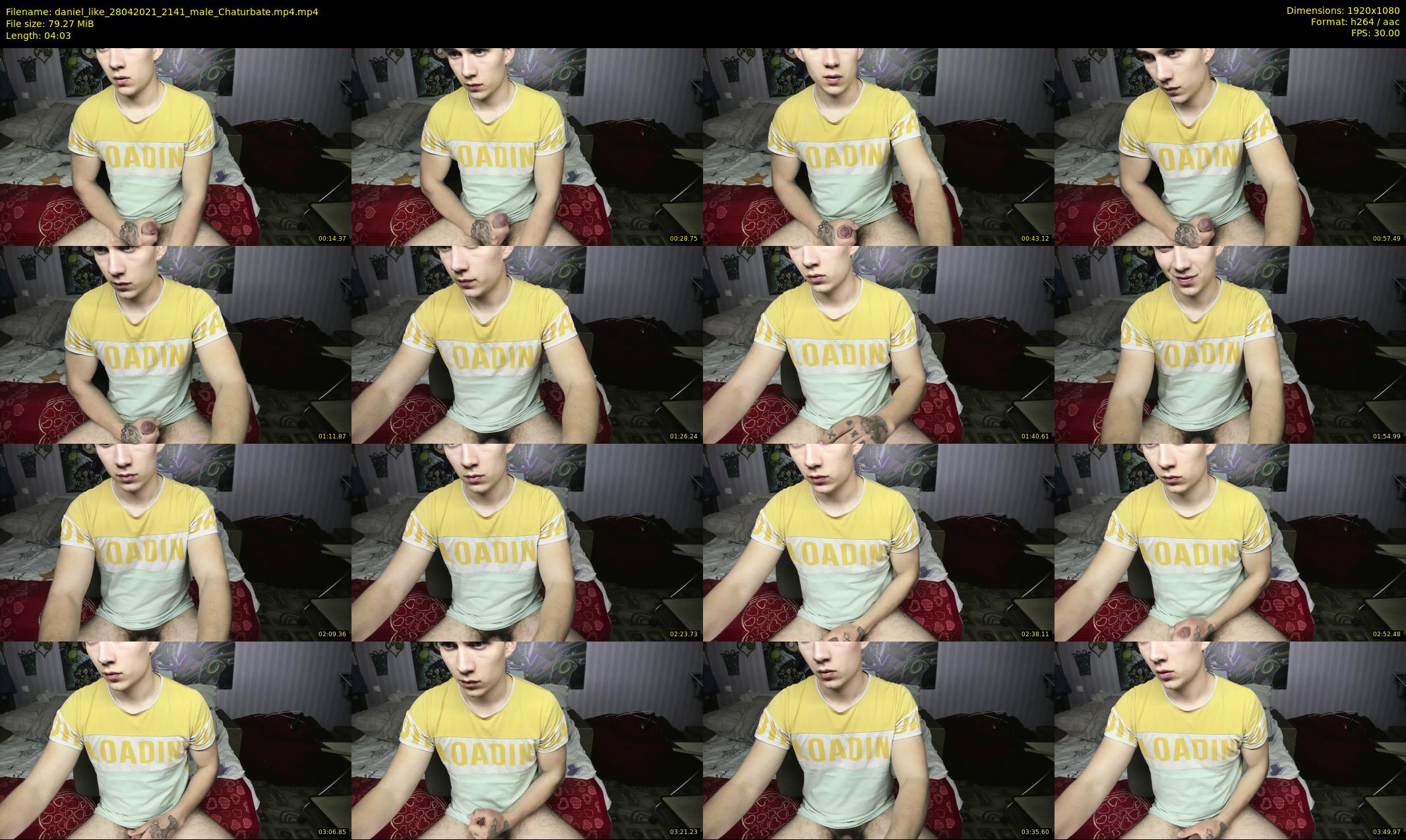 daniel_like — 5 minute Chaturbate male cam show recording, 1080p, Apr 28, 2021