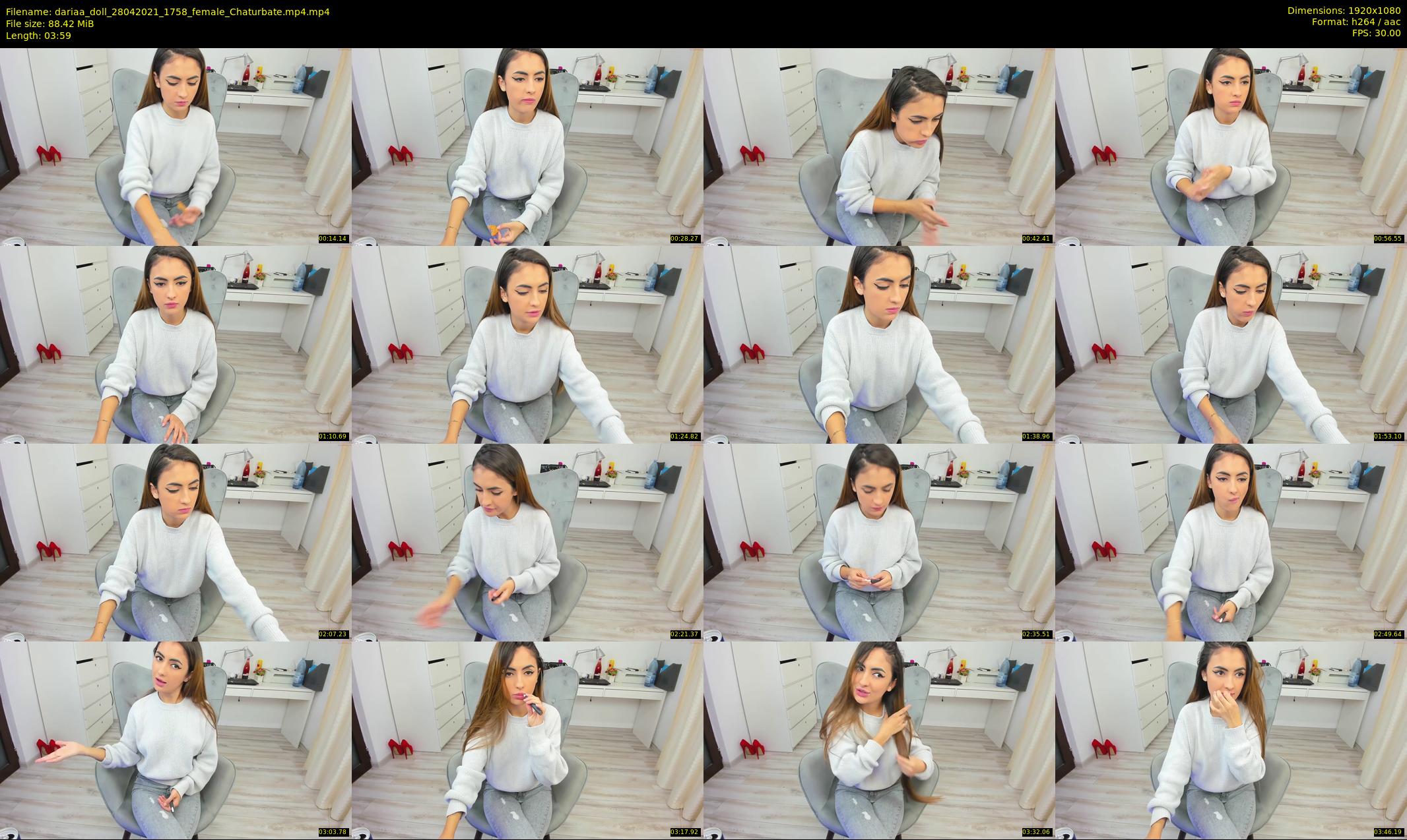 dariaa_doll — 4 minute Chaturbate female cam show recording, 1080p, Apr 28, 2021