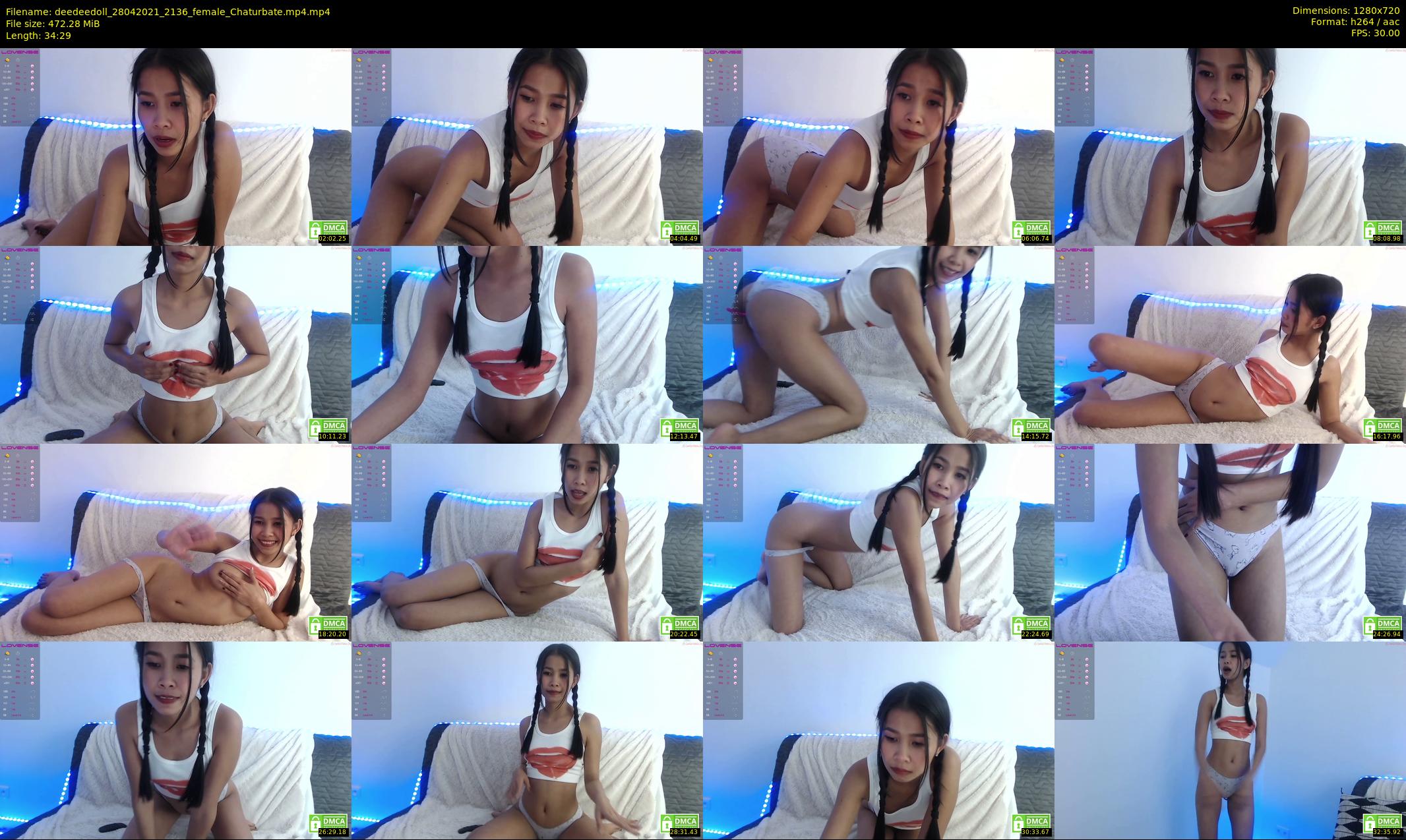 deedeedoll — 35 minute Chaturbate female cam show recording, 720p, Apr 28, 2021