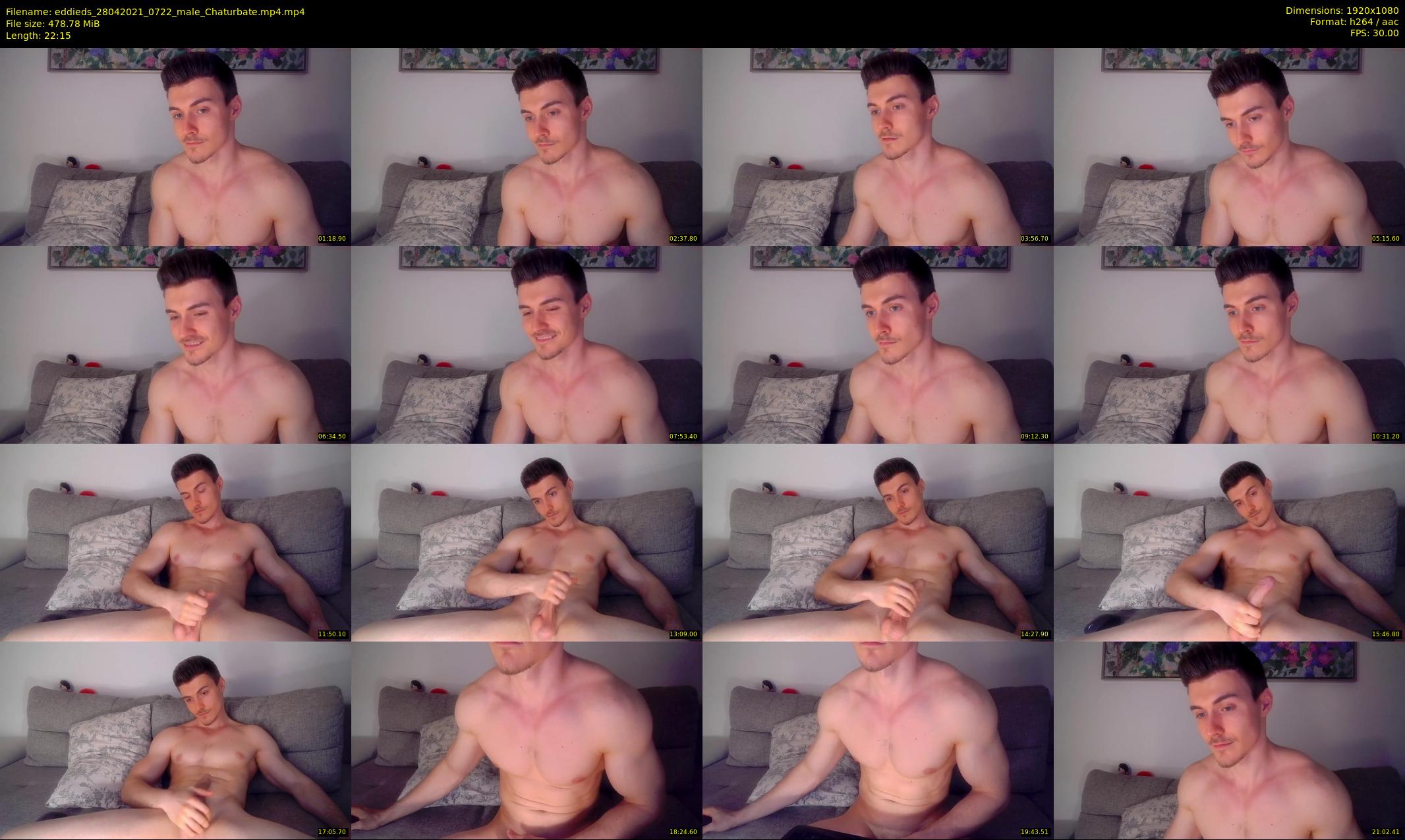 eddieds — 23 minute Chaturbate male cam show recording, 1080p, Apr 28, 2021