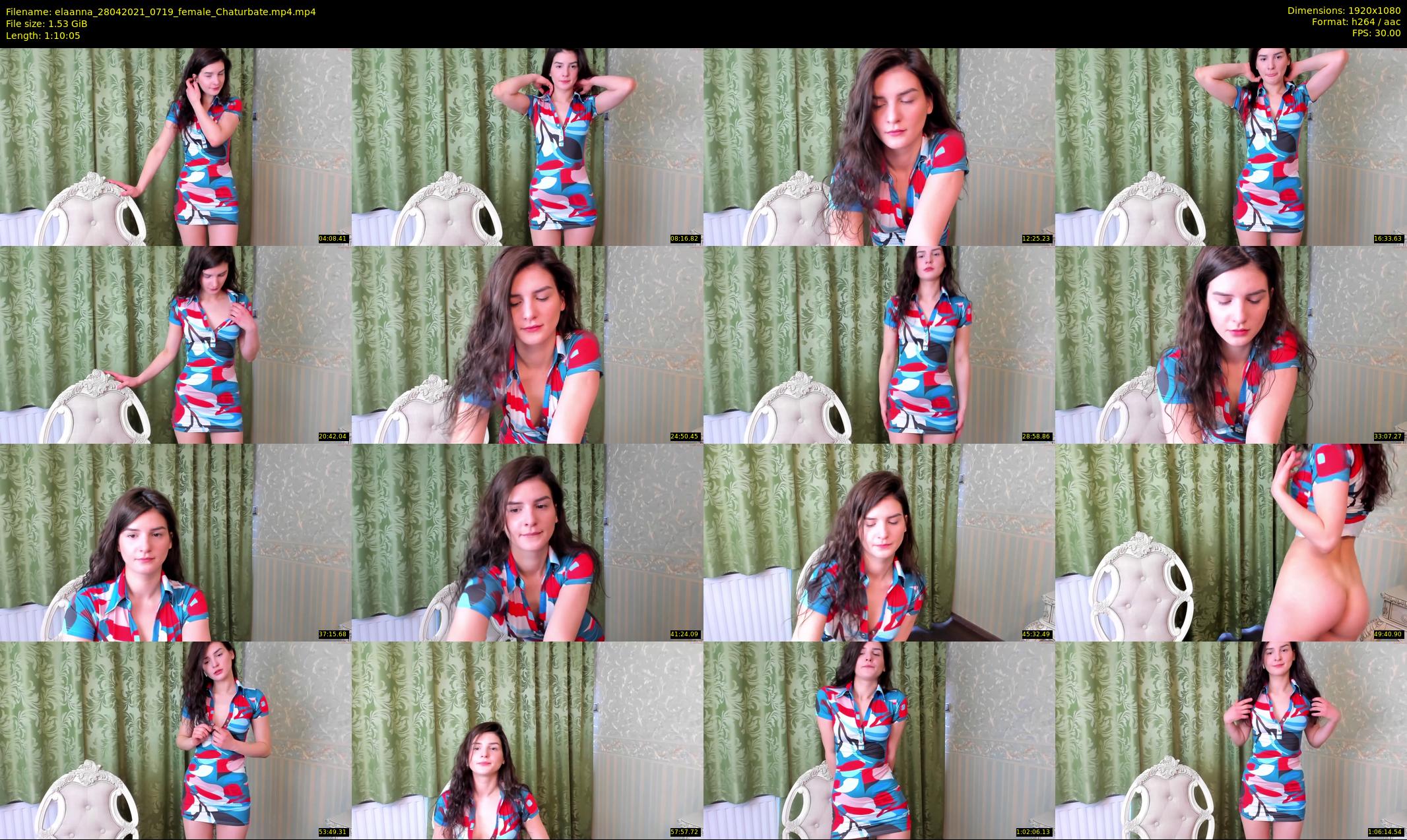 elaanna — 71 minute Chaturbate female cam show recording, 1080p, Apr 28, 2021