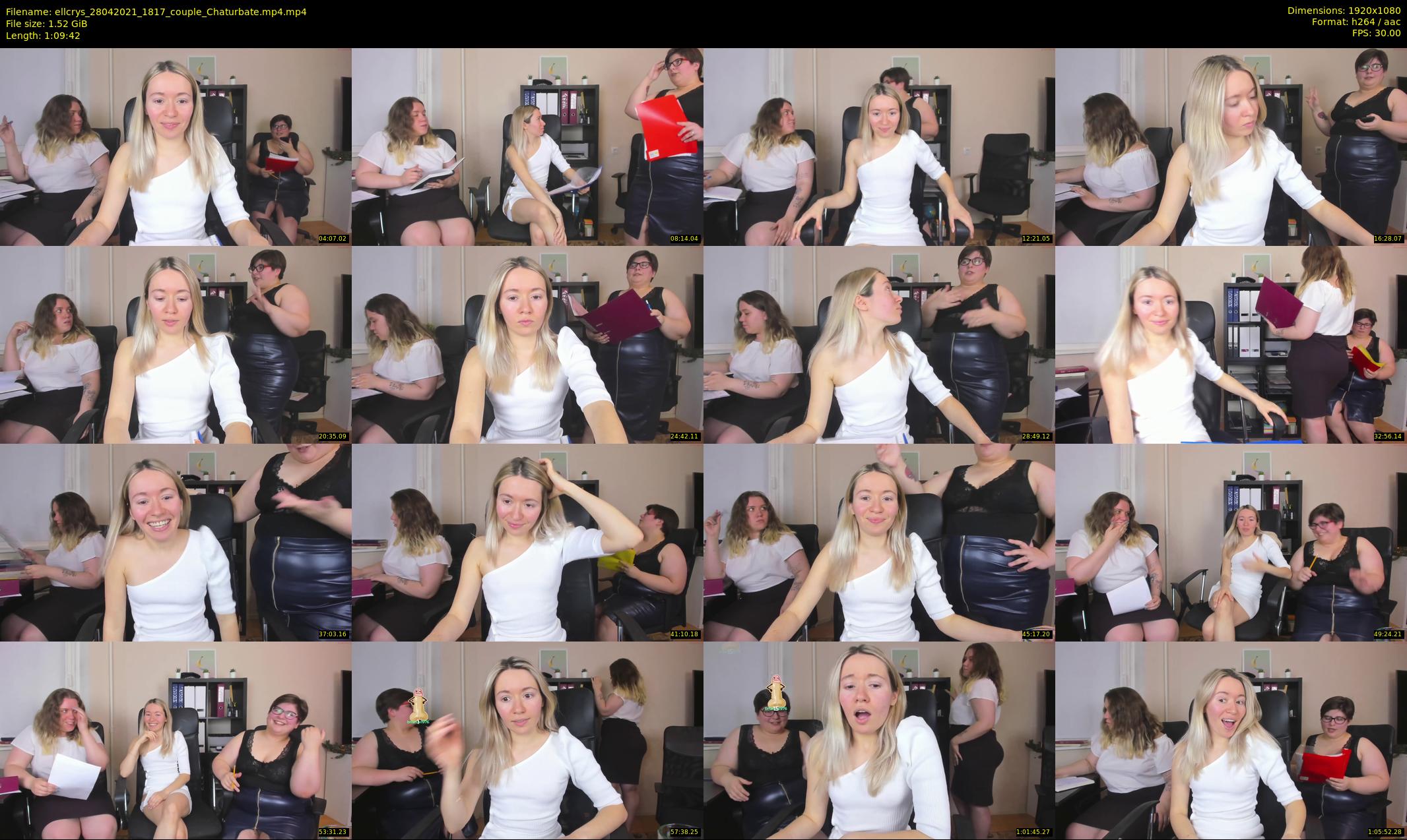 ellcrys — 70 minute Chaturbate couple cam show recording, 1080p, Apr 28, 2021