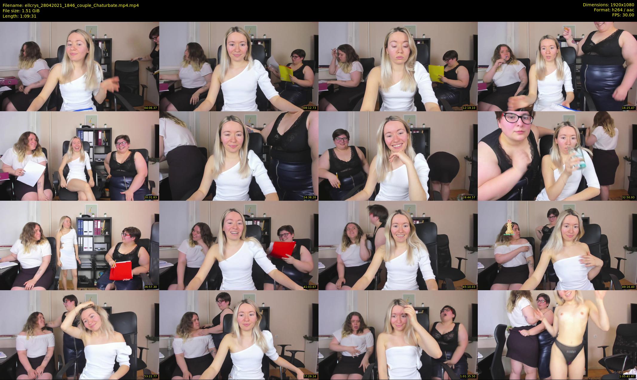 ellcrys — 70 minute Chaturbate couple cam show recording, 1080p, Apr 28, 2021