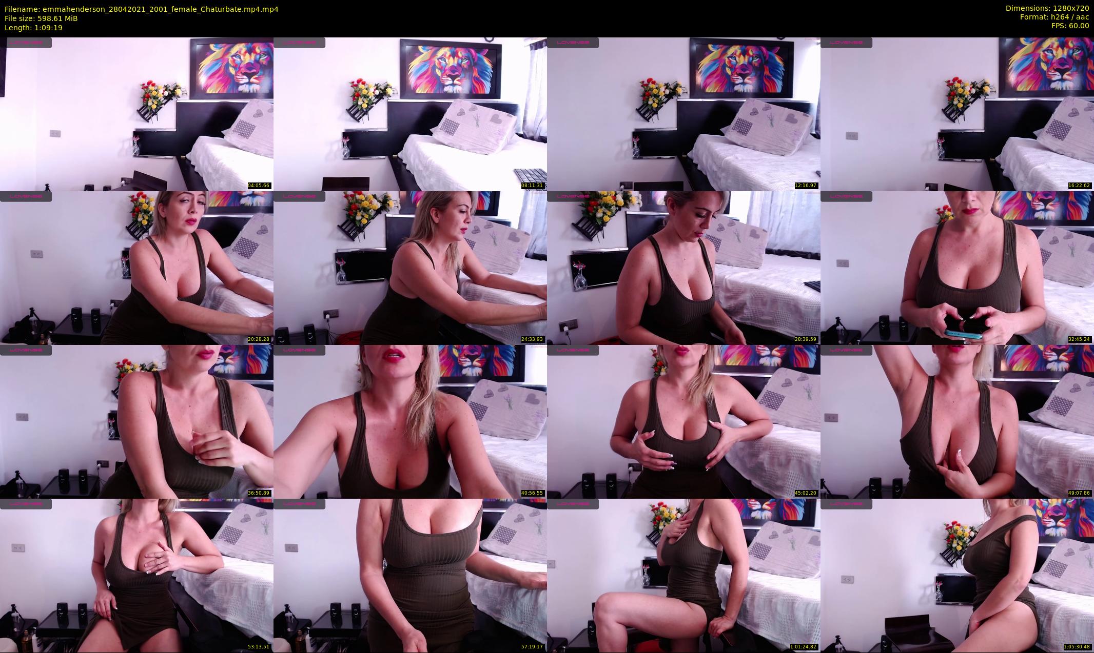 emmahenderson — 70 minute Chaturbate female cam show recording, 720p, Apr 28, 2021