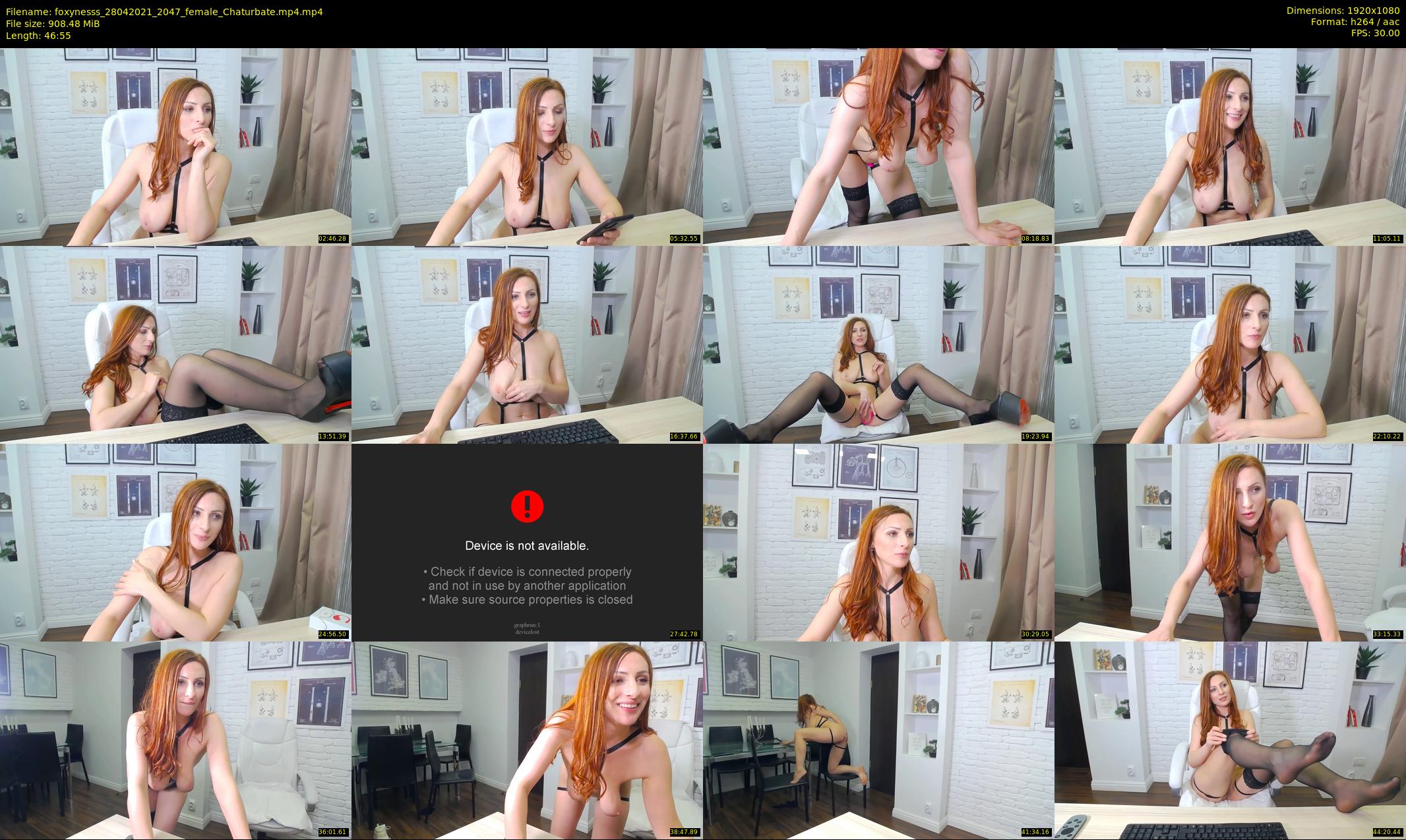 foxynesss — 47 minute Chaturbate female cam show recording, 1080p, Apr 28, 2021