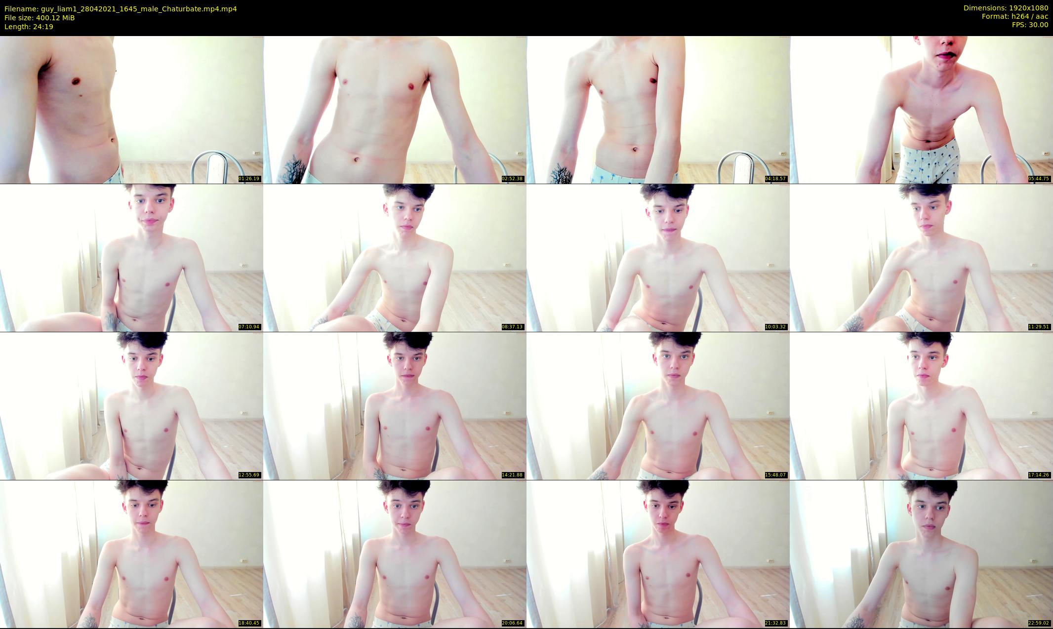 guy_liam1 — 25 minute Chaturbate male cam show recording, 1080p, Apr 28, 2021