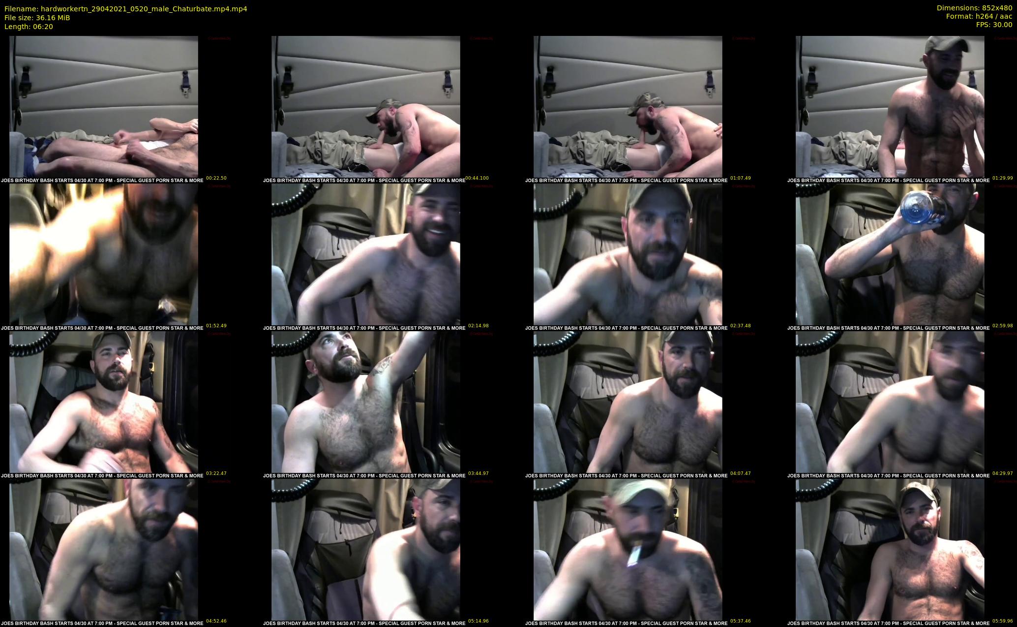 hardworkertn — 7 minute Chaturbate male cam show recording, 480p, Apr 29, 2021