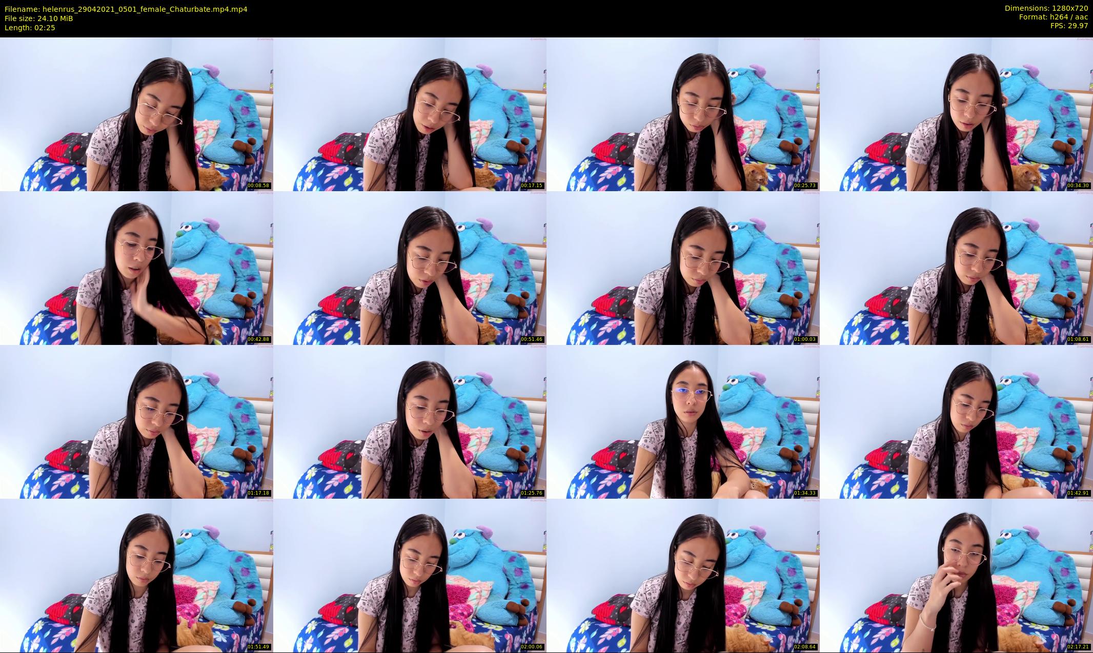 helenrus — 3 minute Chaturbate female cam show recording, 720p, Apr 29, 2021