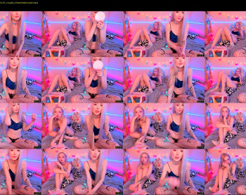 hornybunnys — 15 minute Chaturbate couple cam show recording, 1080p, Apr 28, 2021
