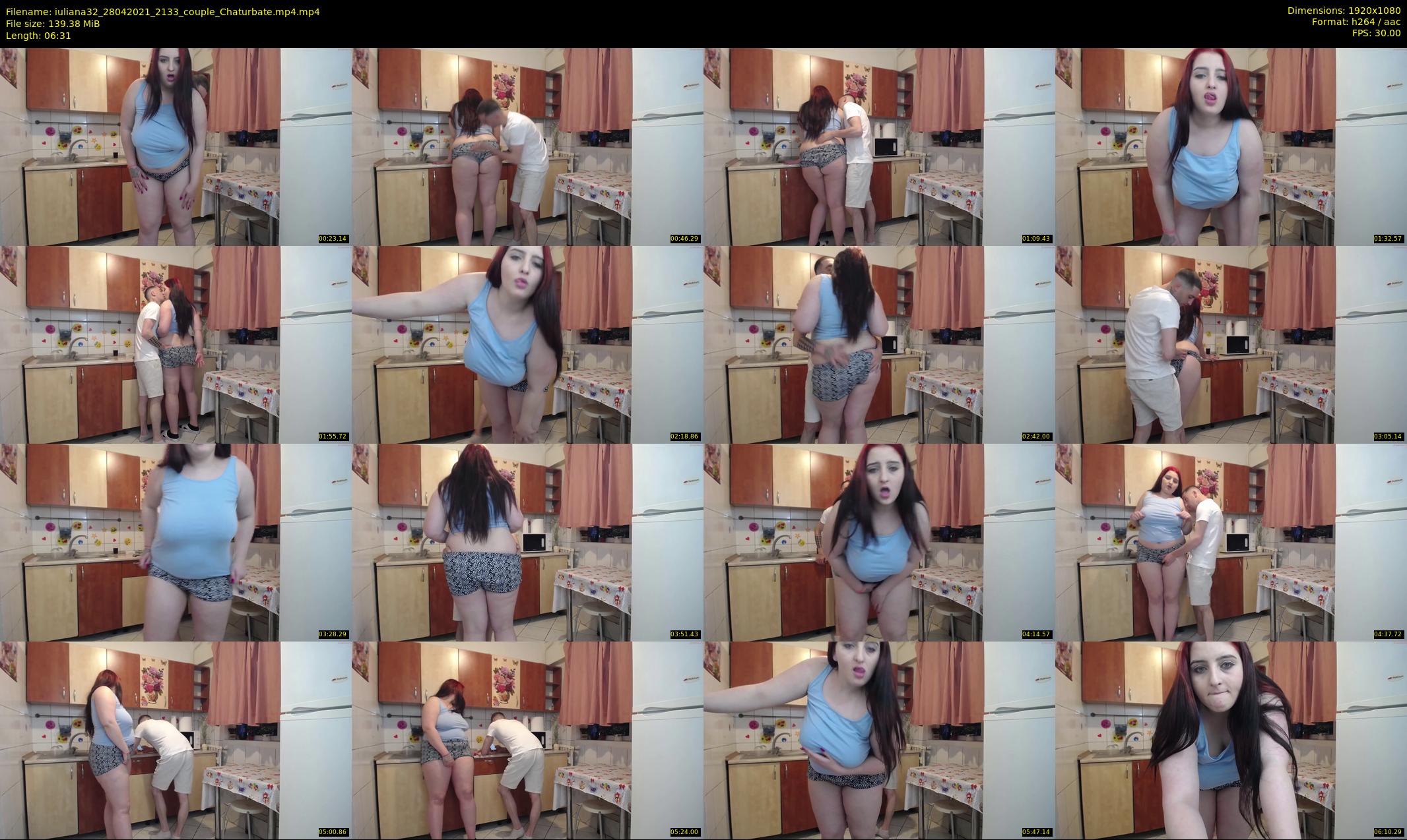 iuliana32 — 7 minute Chaturbate couple cam show recording, 1080p, Apr 28, 2021