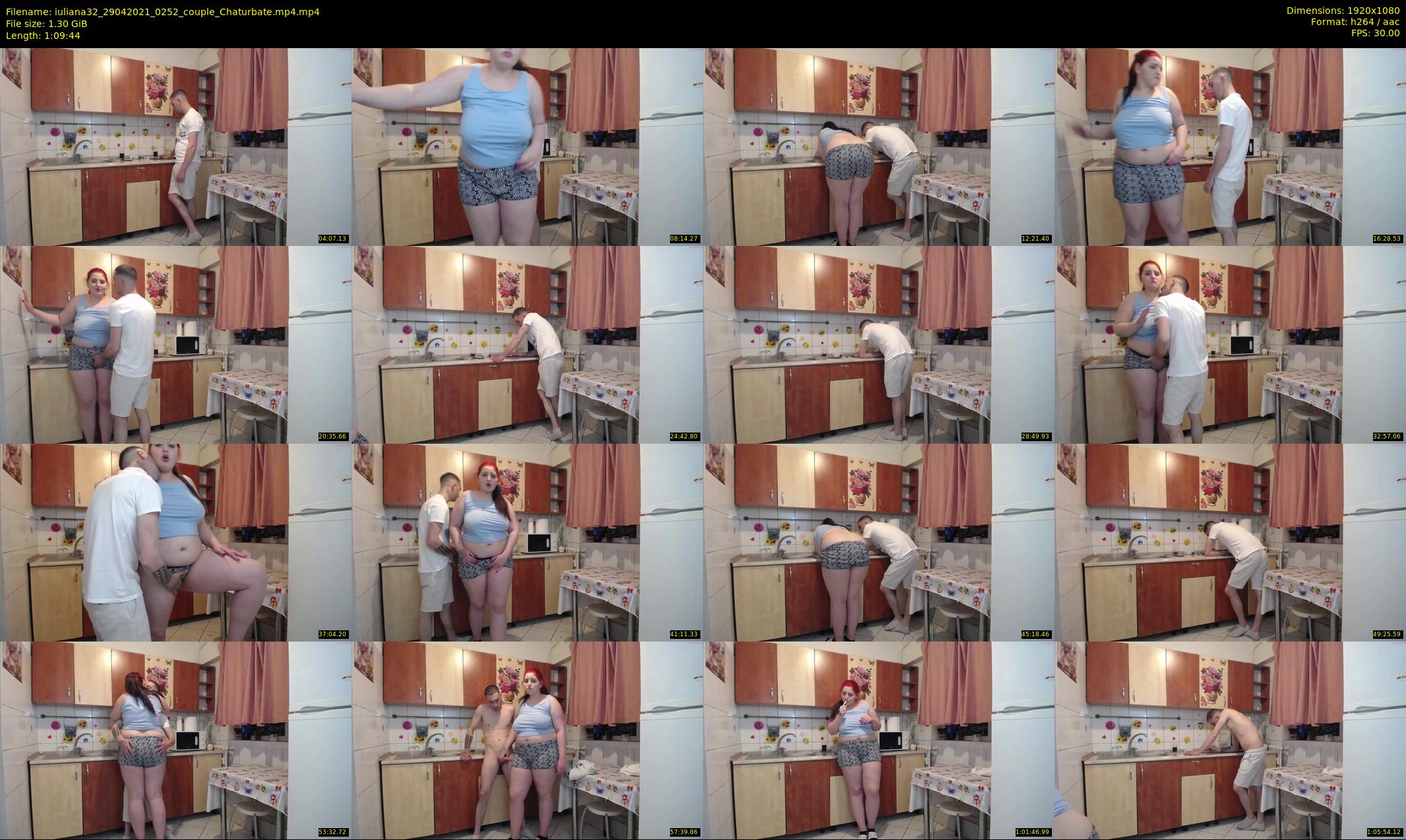 iuliana32 — 70 minute Chaturbate couple cam show recording, 1080p, Apr 29, 2021