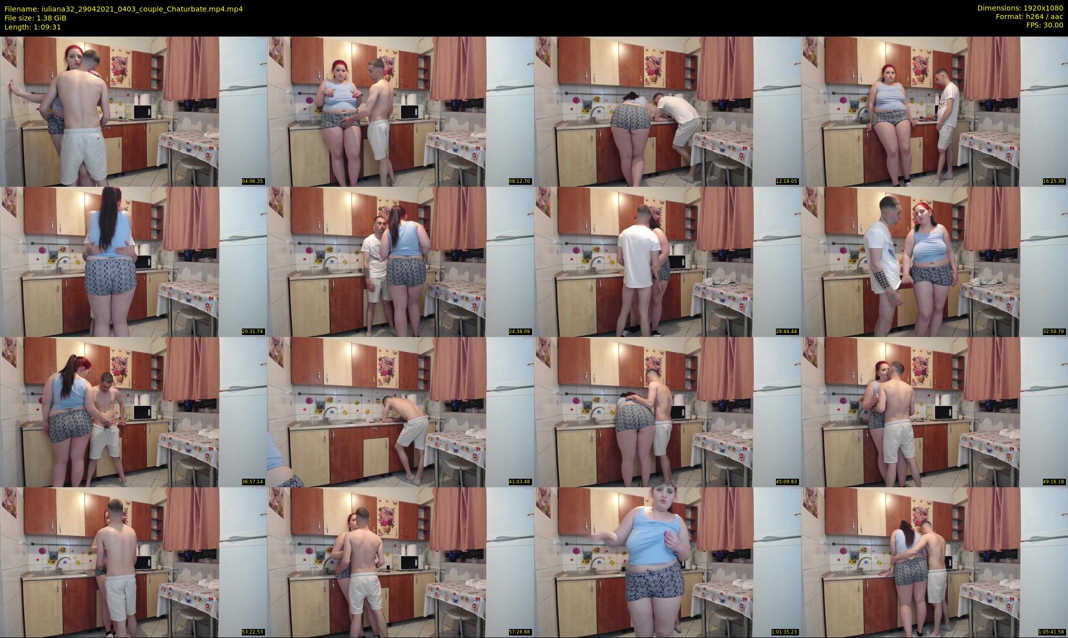 iuliana32 — 70 minute Chaturbate couple cam show recording, 1080p, Apr 29, 2021