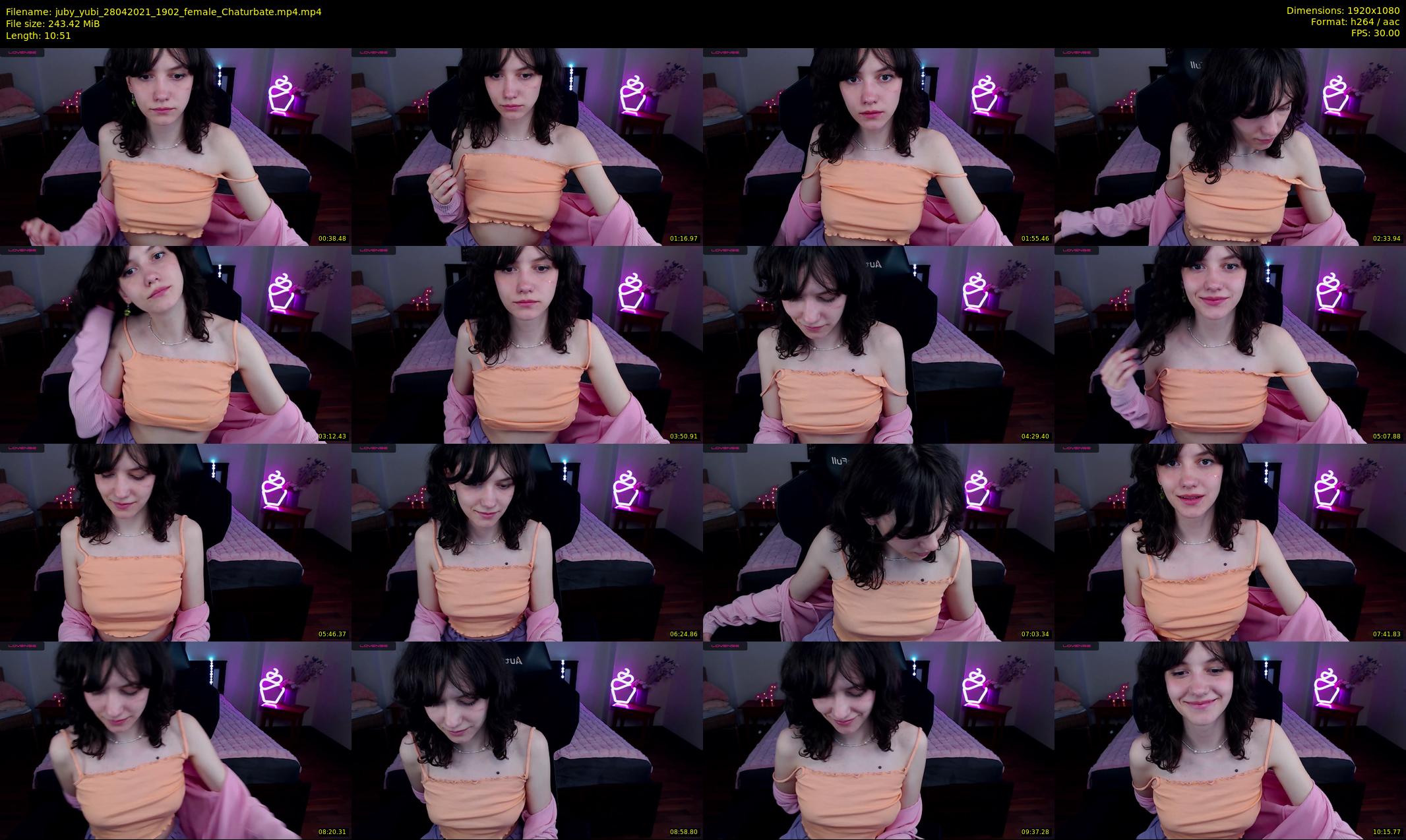 juby_yubi — 11 minute Chaturbate female cam show recording, 1080p, Apr 28, 2021