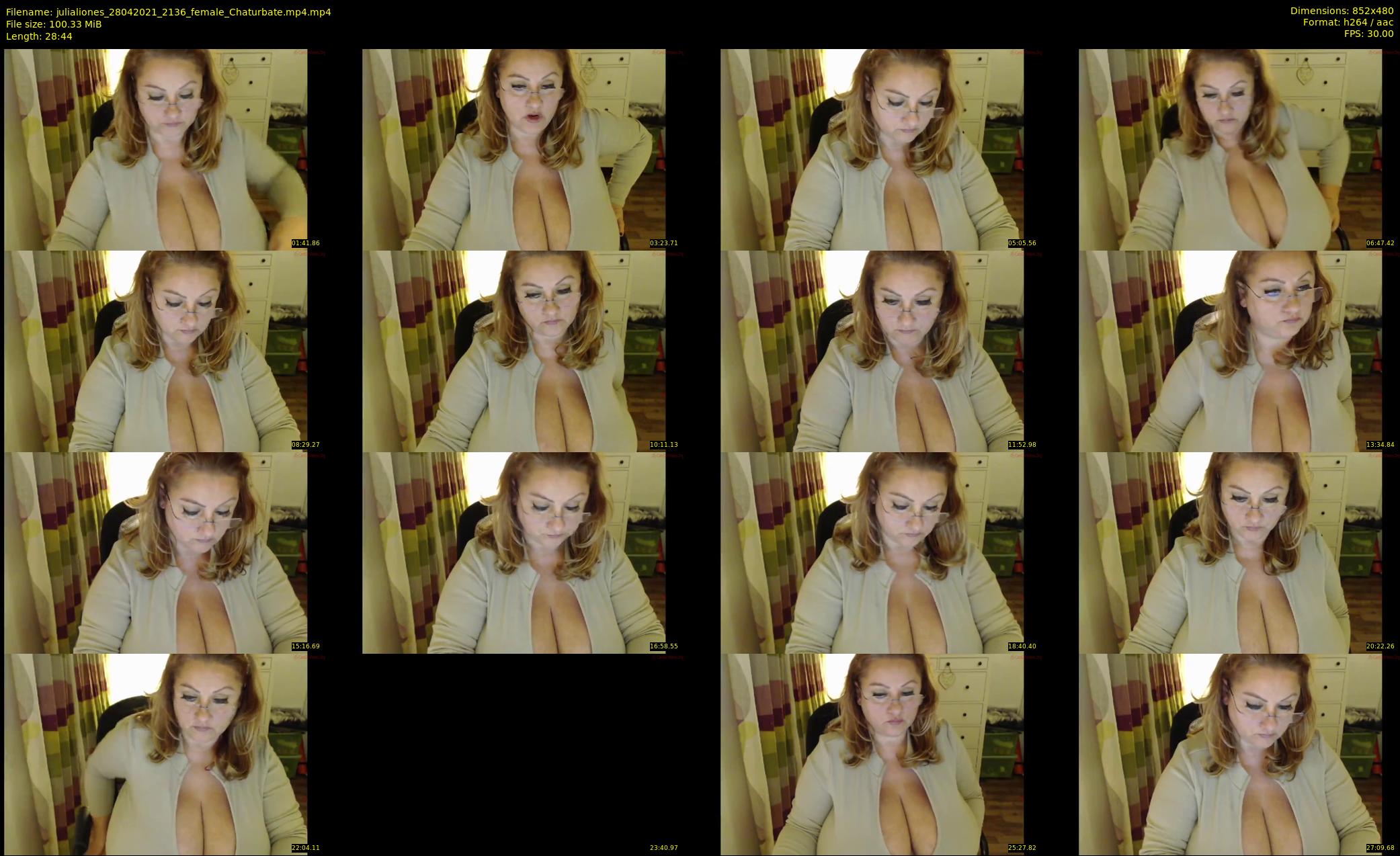 julialiones — 29 minute Chaturbate female cam show recording, 480p, Apr 28, 2021