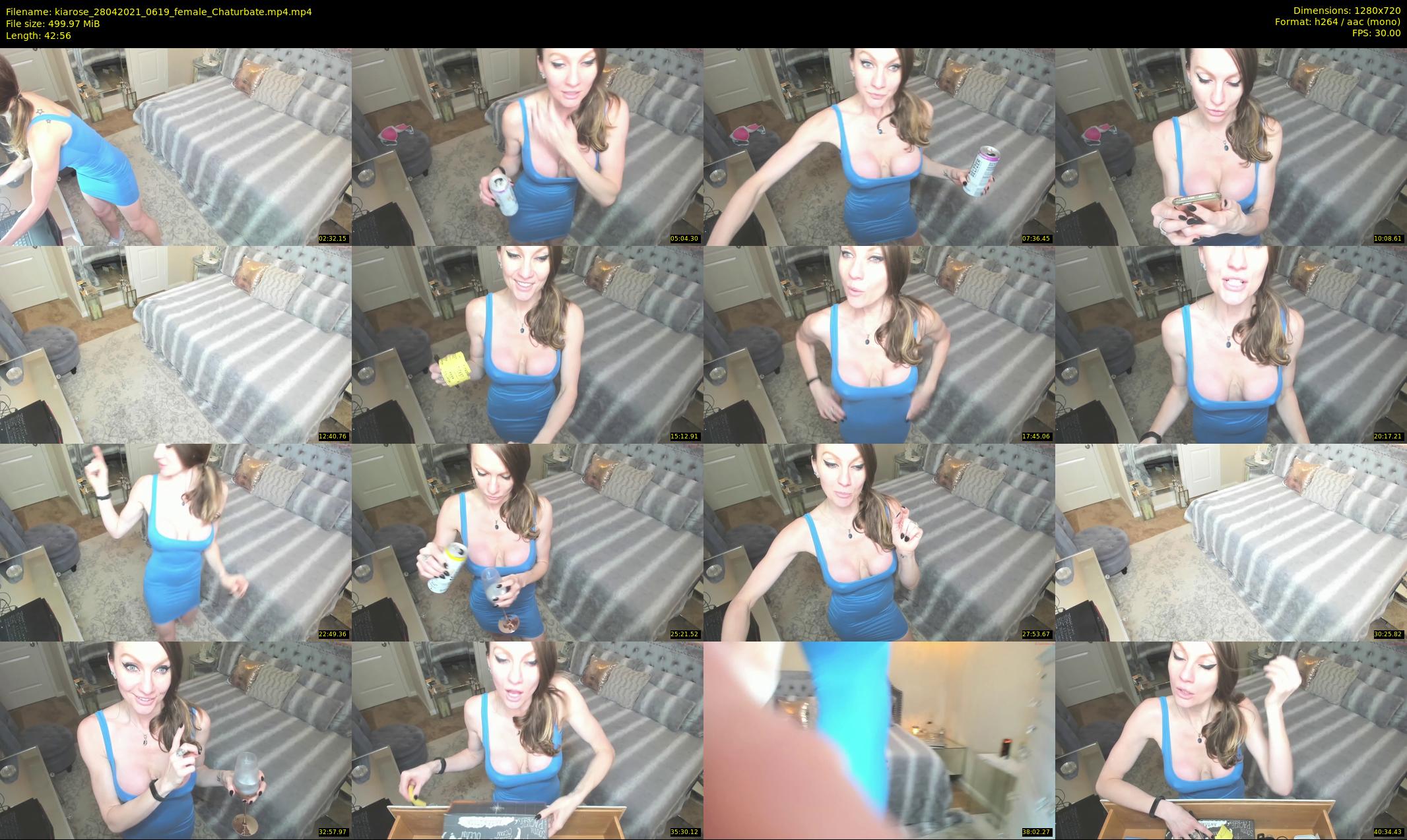 kiarose — 43 minute Chaturbate female cam show recording, 720p, Apr 28, 2021