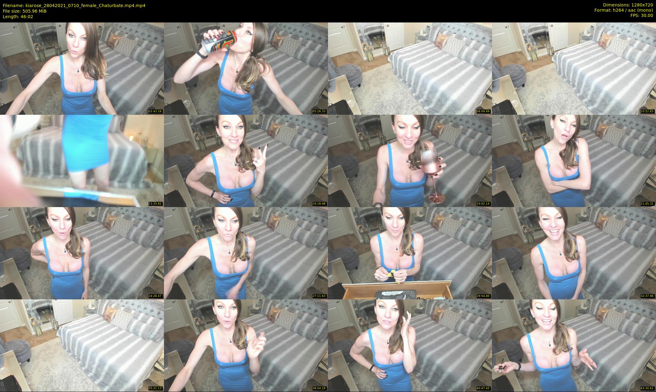 kiarose — 47 minute Chaturbate female cam show recording, 720p, Apr 28, 2021