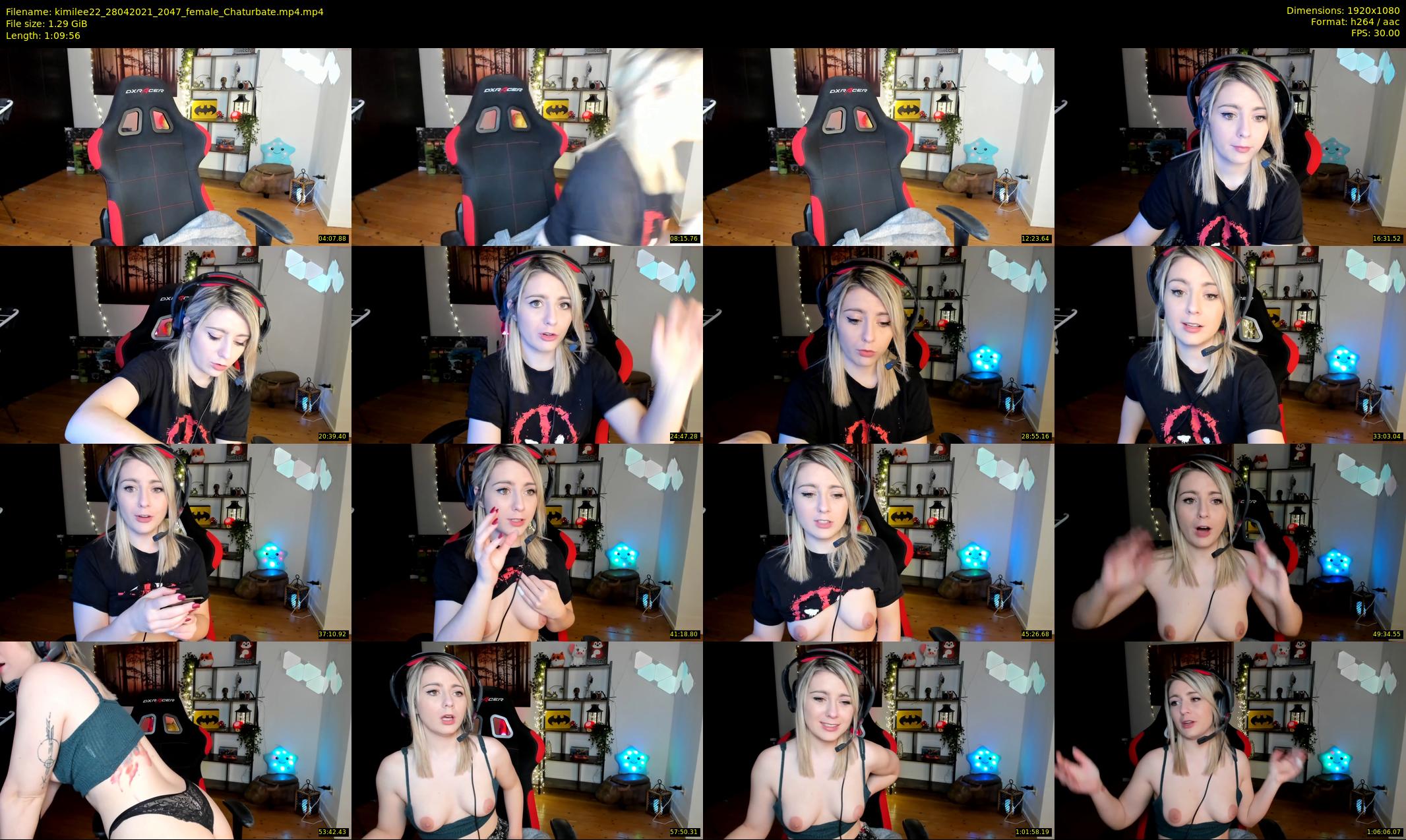 kimilee22 — 70 minute Chaturbate female cam show recording, 1080p, Apr 28, 2021