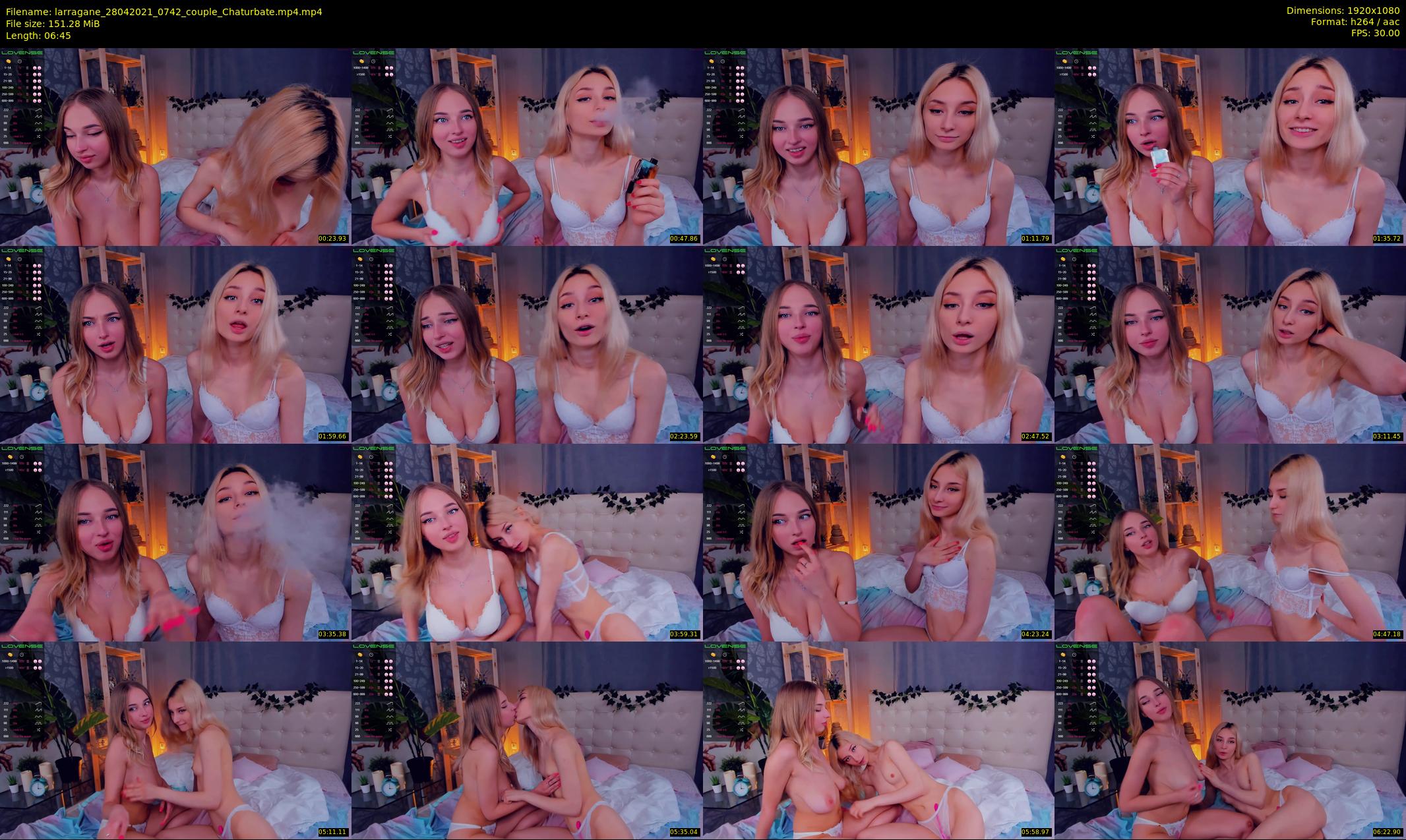 larragane — 7 minute Chaturbate couple cam show recording, 1080p, Apr 28, 2021
