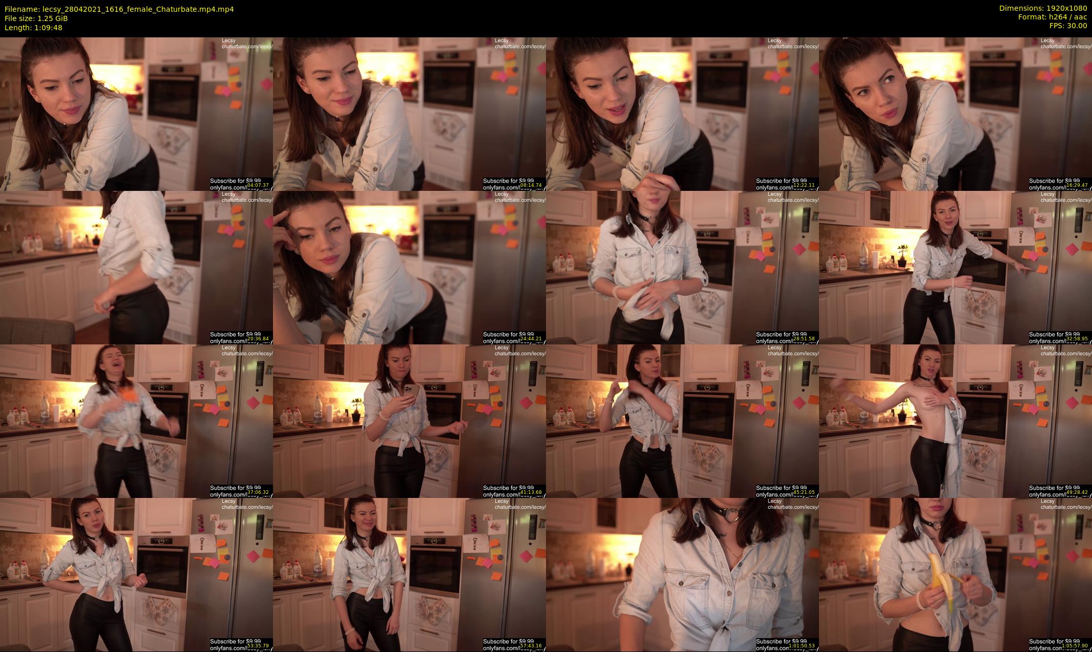 lecsy — 70 minute Chaturbate female cam show recording, 1080p, Apr 28, 2021