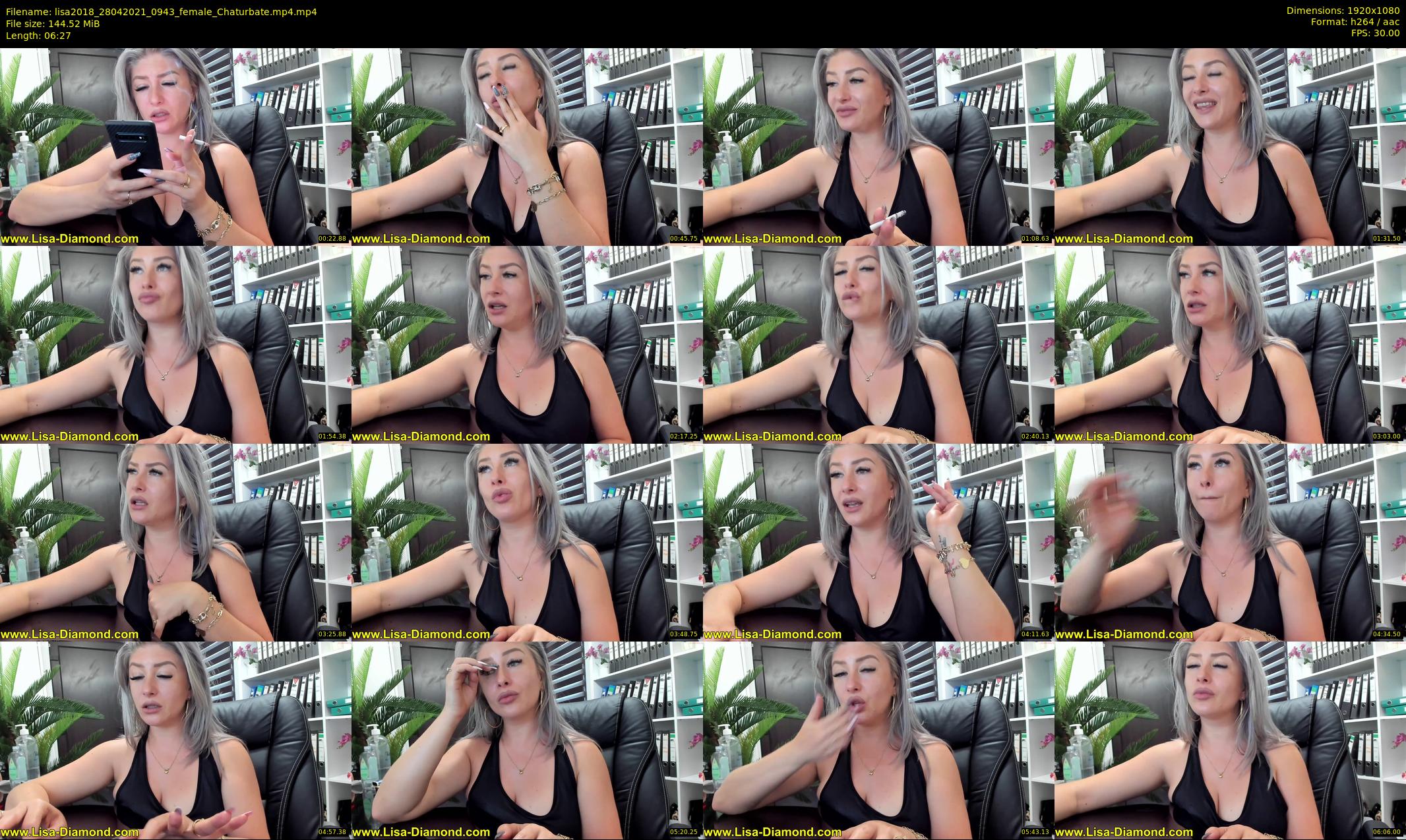 lisa2018 — 7 minute Chaturbate female cam show recording, 1080p, Apr 28, 2021