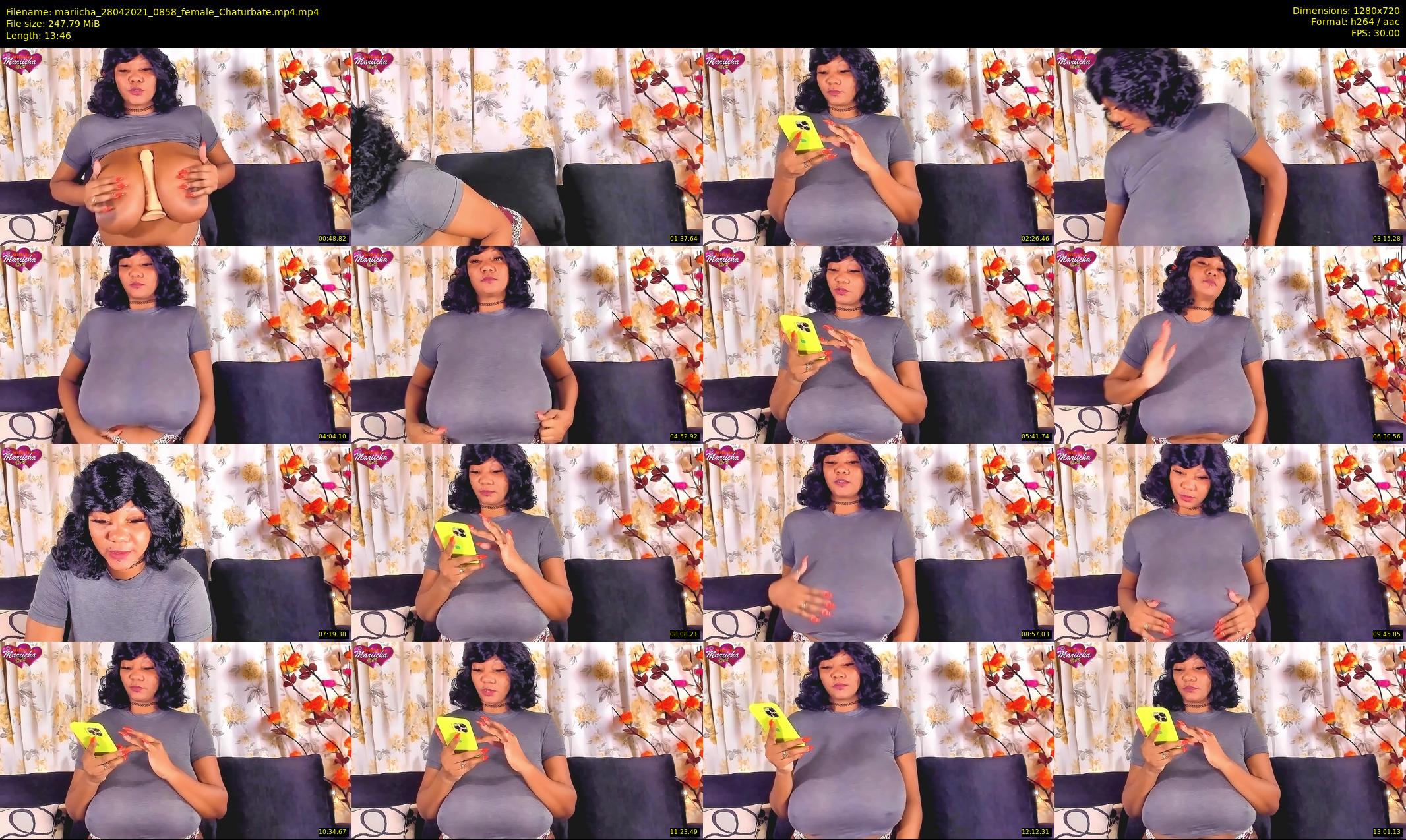 mariicha — 14 minute Chaturbate female cam show recording, 720p, Apr 28, 2021