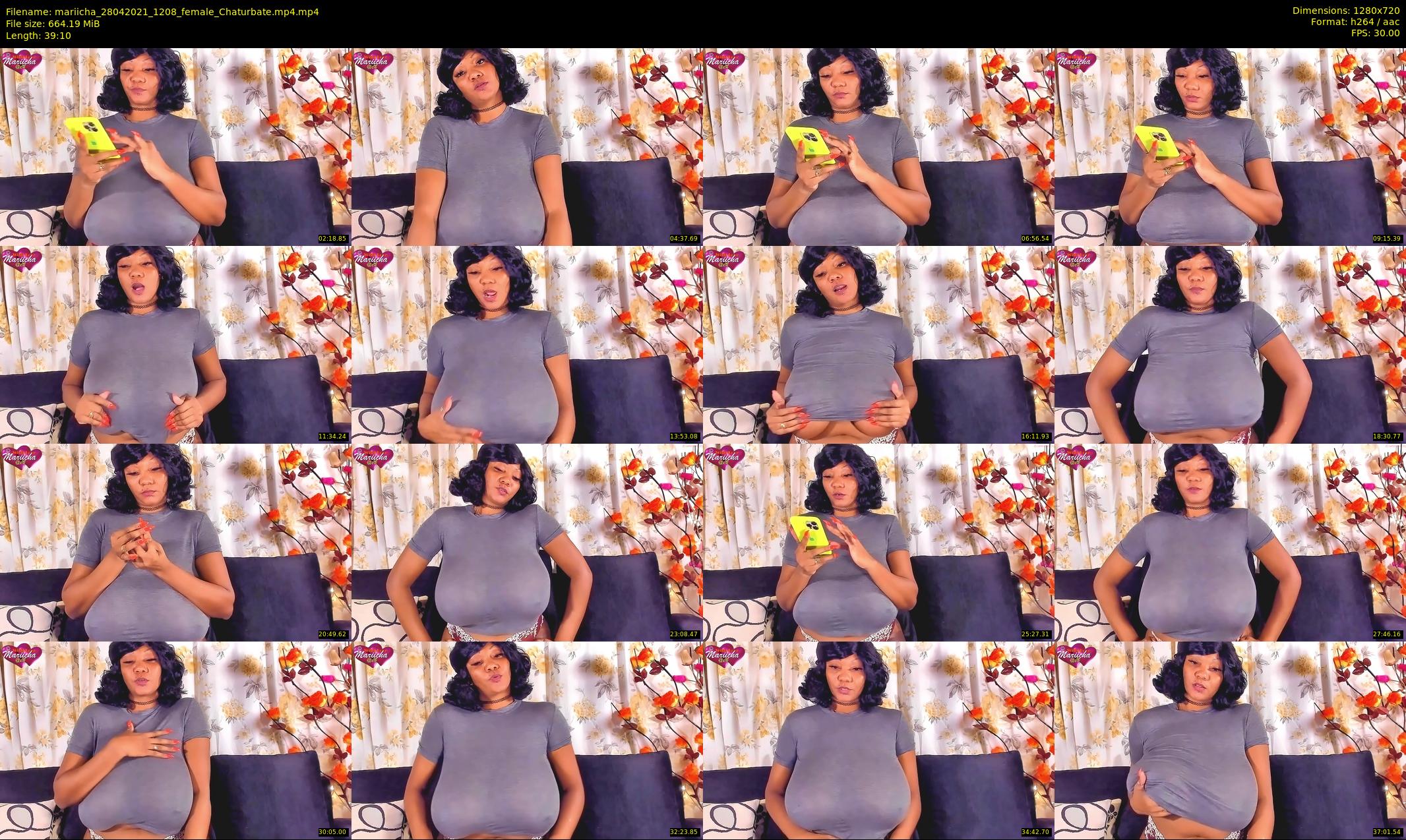 mariicha — 40 minute Chaturbate female cam show recording, 720p, Apr 28, 2021