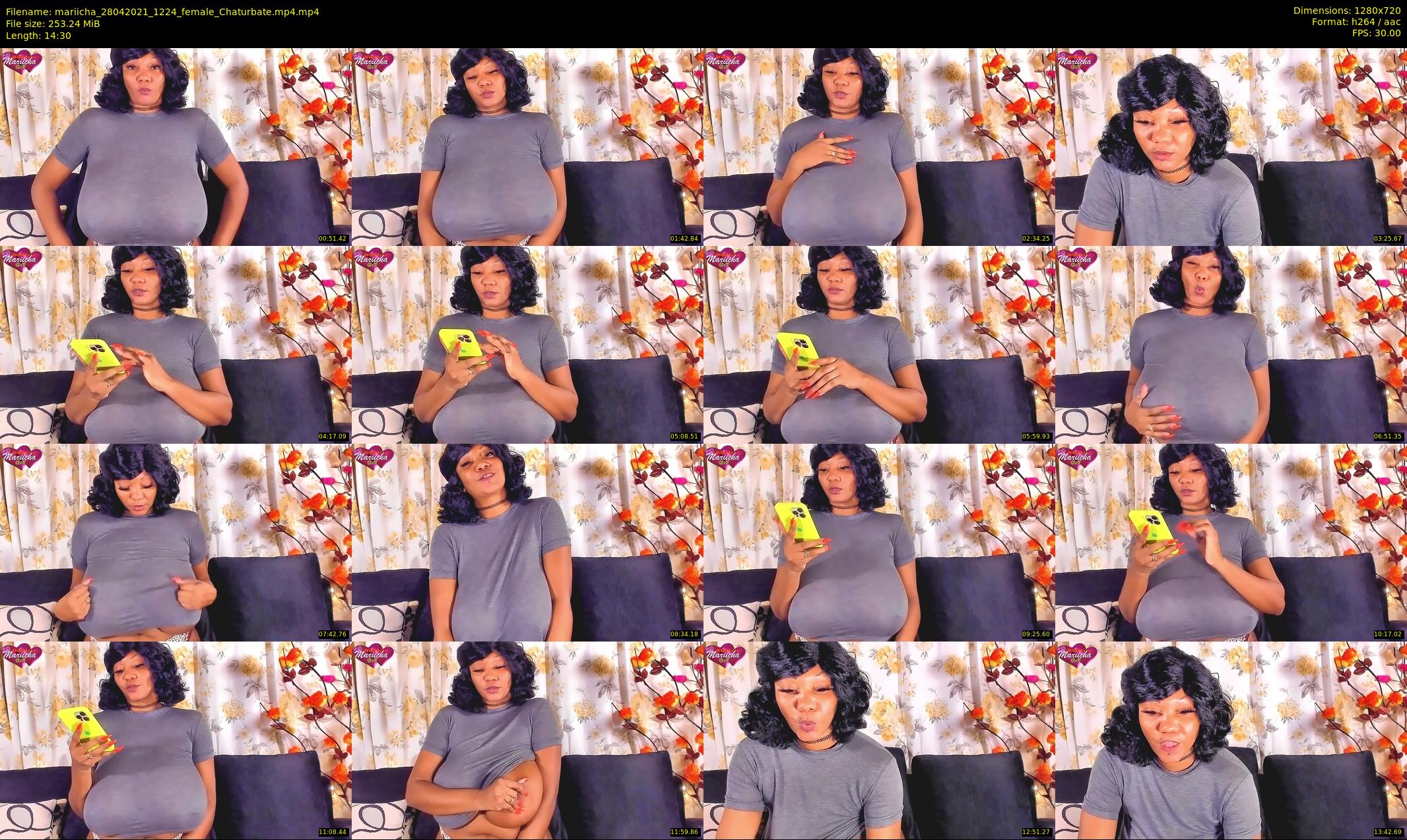 mariicha — 15 minute Chaturbate female cam show recording, 720p, Apr 28, 2021