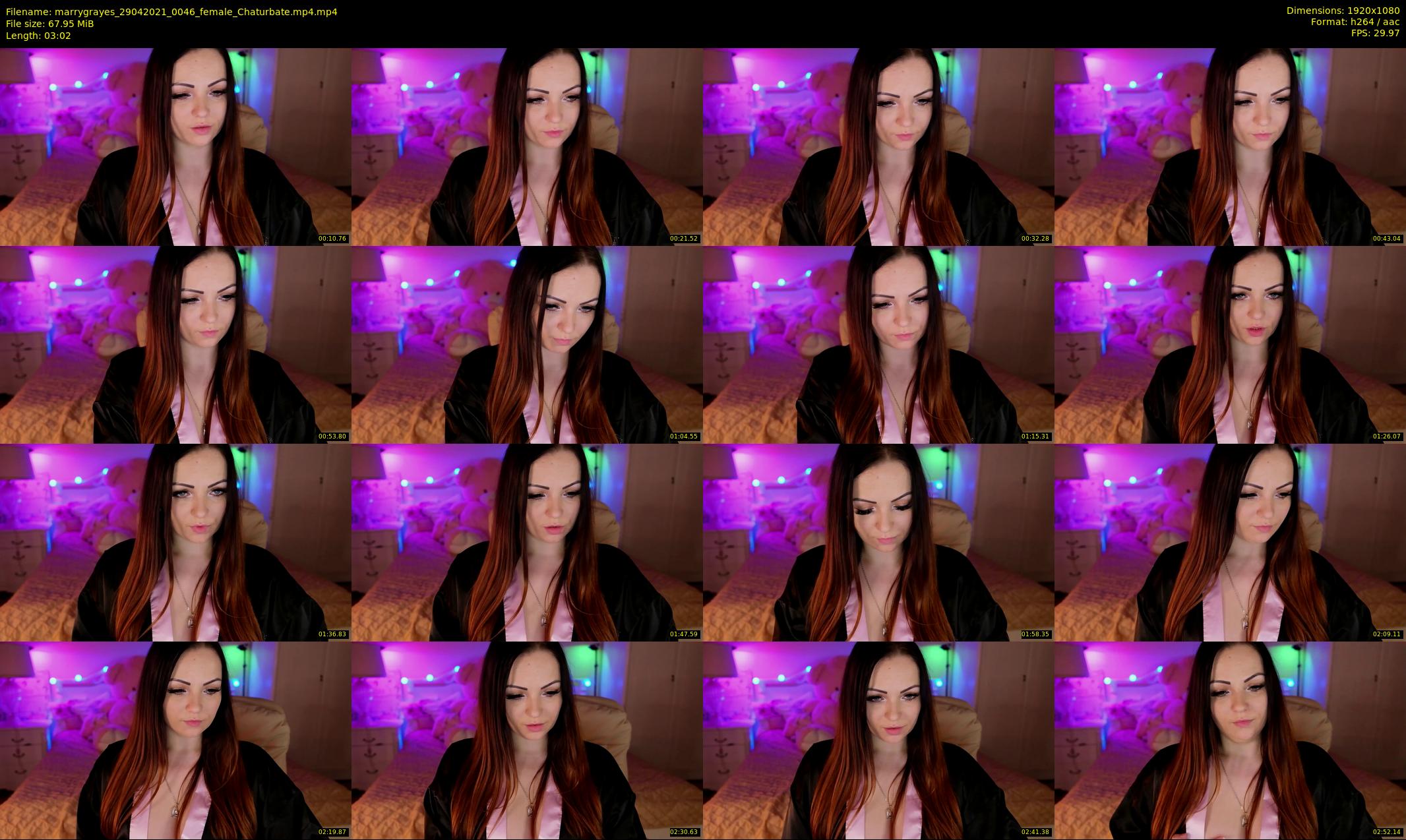marrygrayes — 4 minute Chaturbate female cam show recording, 1080p, Apr 29, 2021
