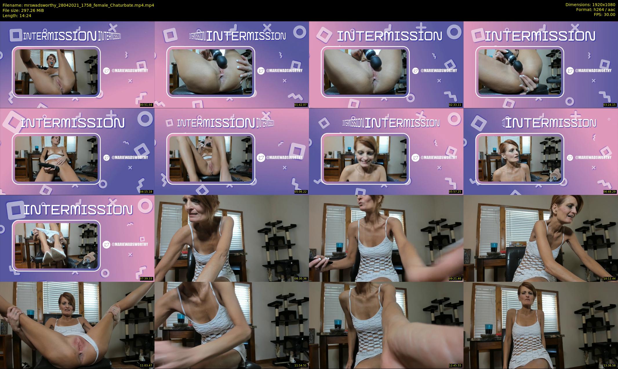 mrswadsworthy — 15 minute Chaturbate female cam show recording, 1080p, Apr 28, 2021