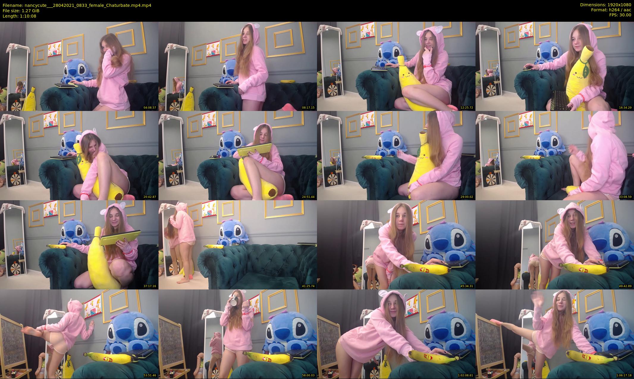 nancycute__ — 71 minute Chaturbate female cam show recording, 1080p, Apr 28, 2021