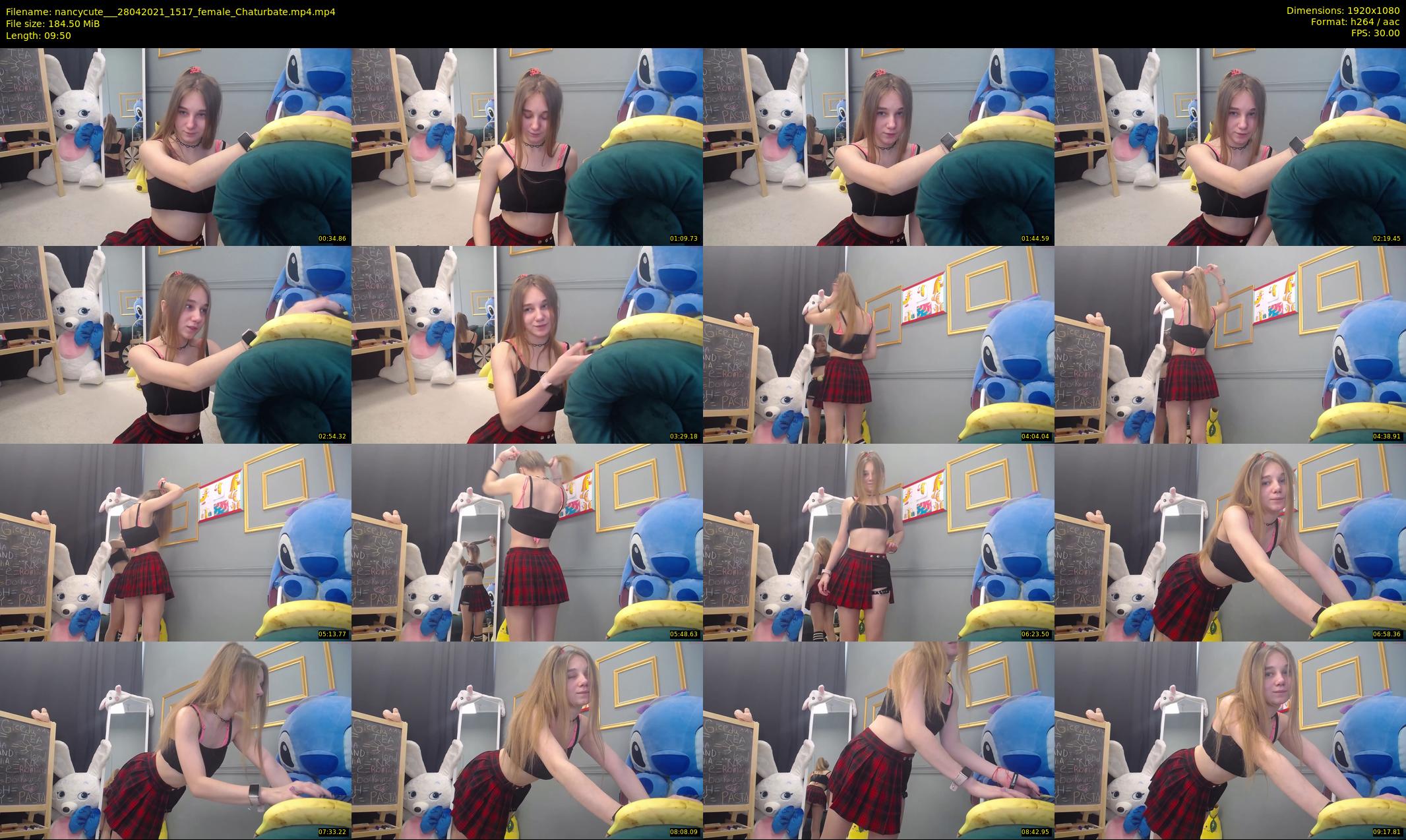 nancycute__ — 10 minute Chaturbate female cam show recording, 1080p, Apr 28, 2021