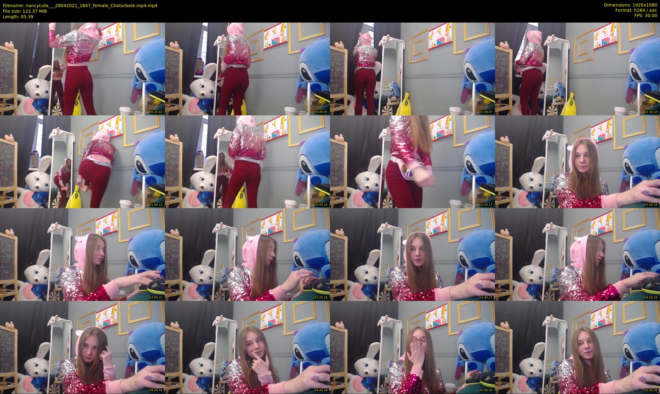 nancycute__ — 6 minute Chaturbate female cam show recording, 1080p, Apr 28, 2021