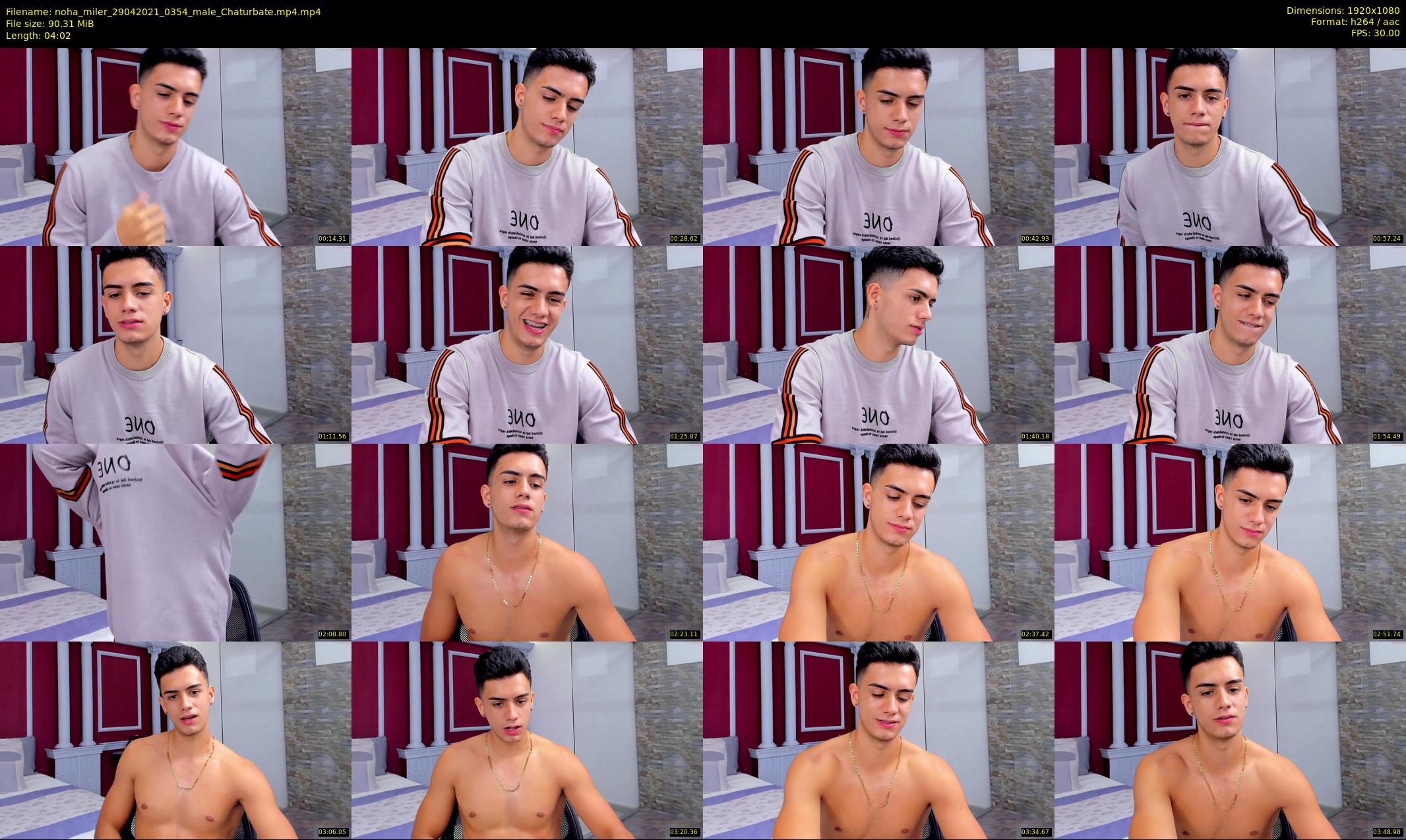noha_miler — 5 minute Chaturbate male cam show recording, 1080p, Apr 29, 2021