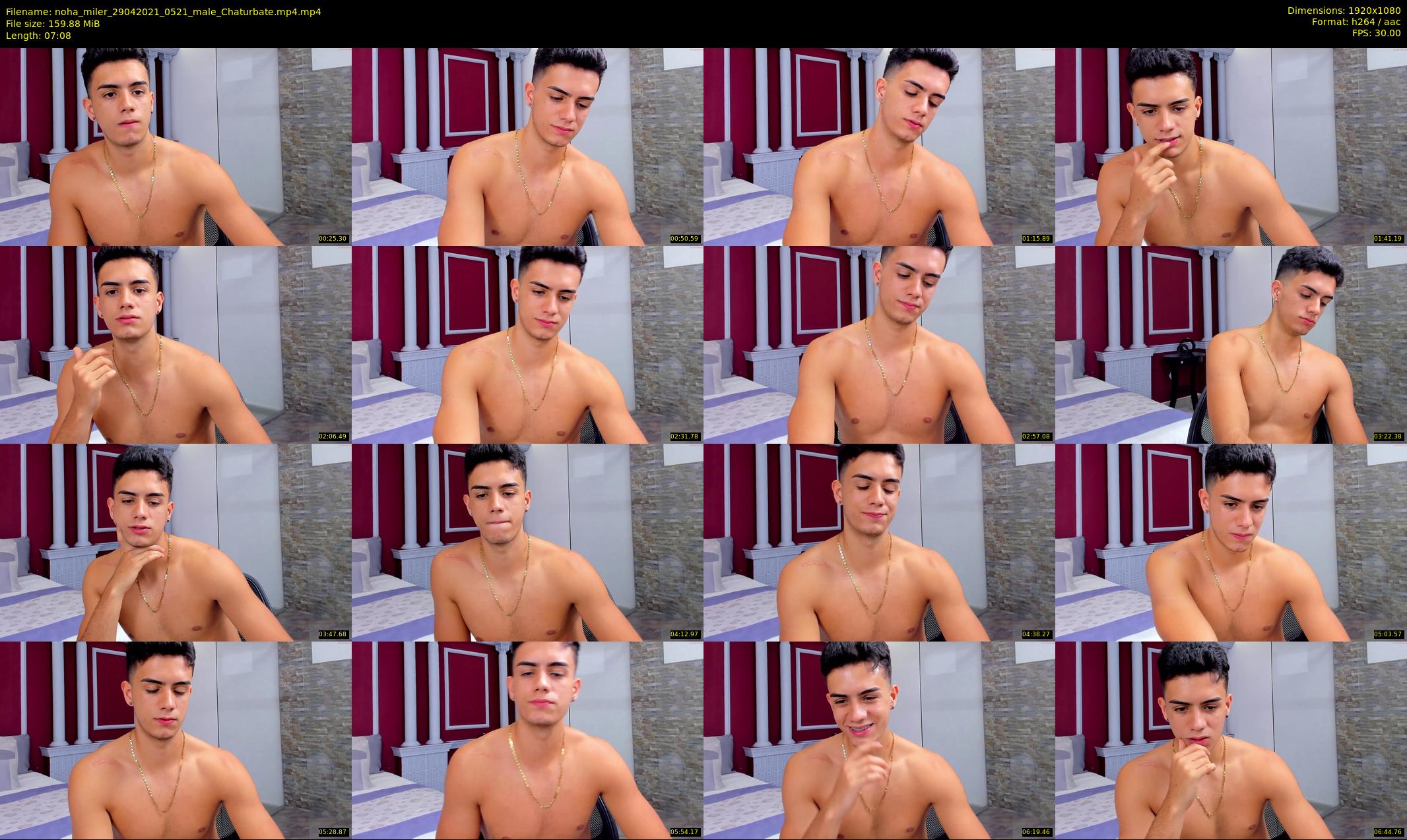 noha_miler — 8 minute Chaturbate male cam show recording, 1080p, Apr 29, 2021