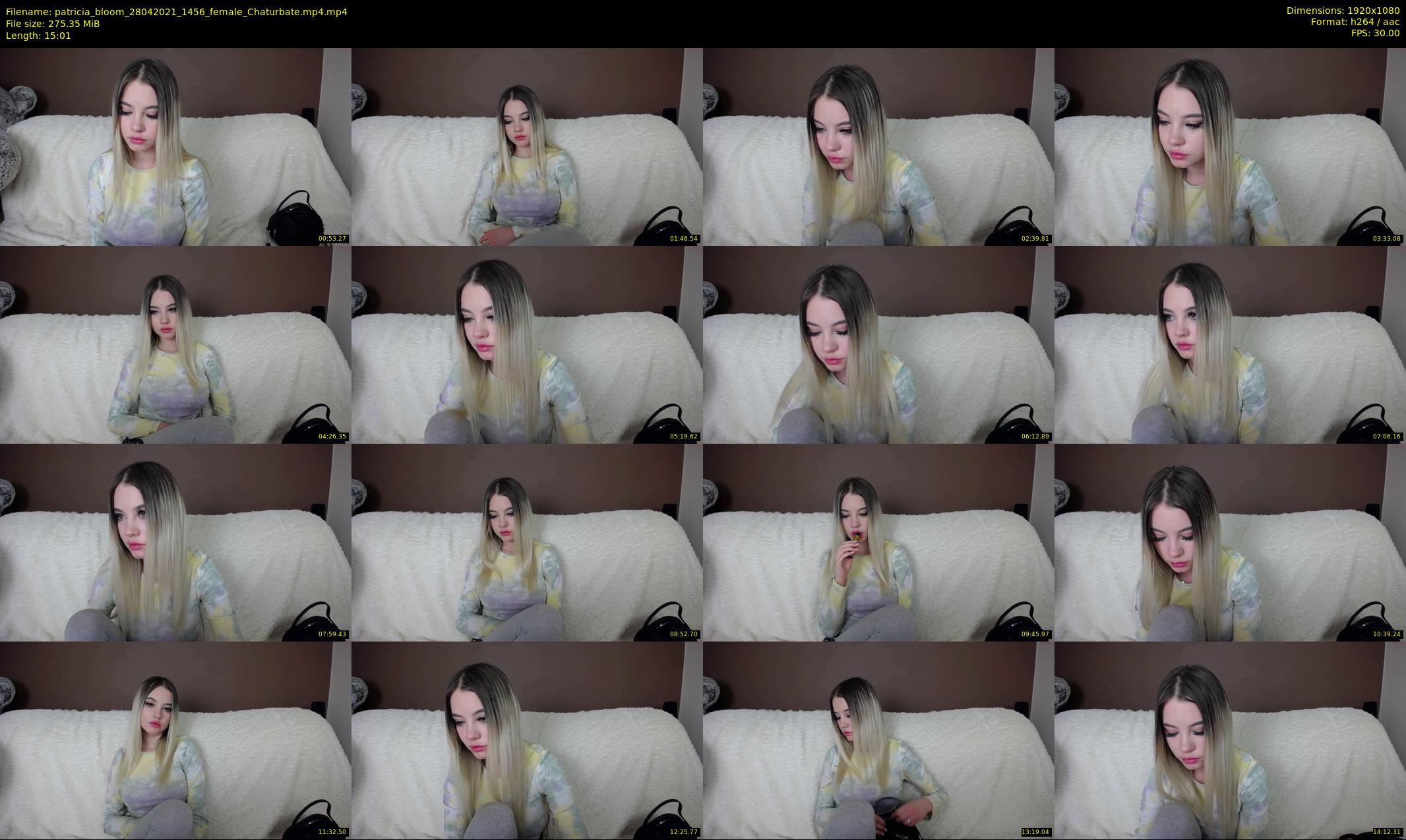 patricia_bloom — 16 minute Chaturbate female cam show recording, 1080p, Apr 28, 2021