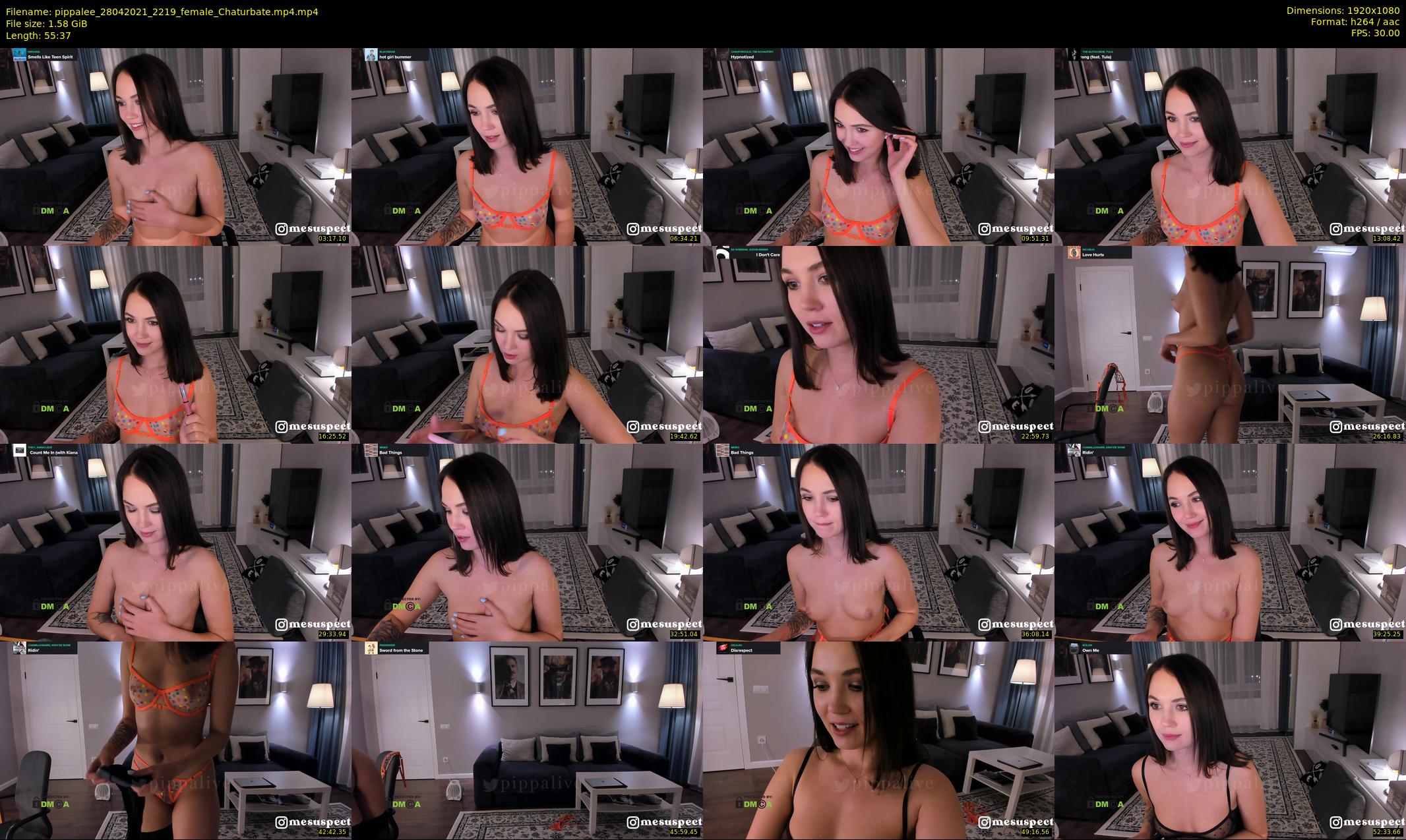 pippalee — 56 minute Chaturbate female cam show recording, 1080p, Apr 28, 2021
