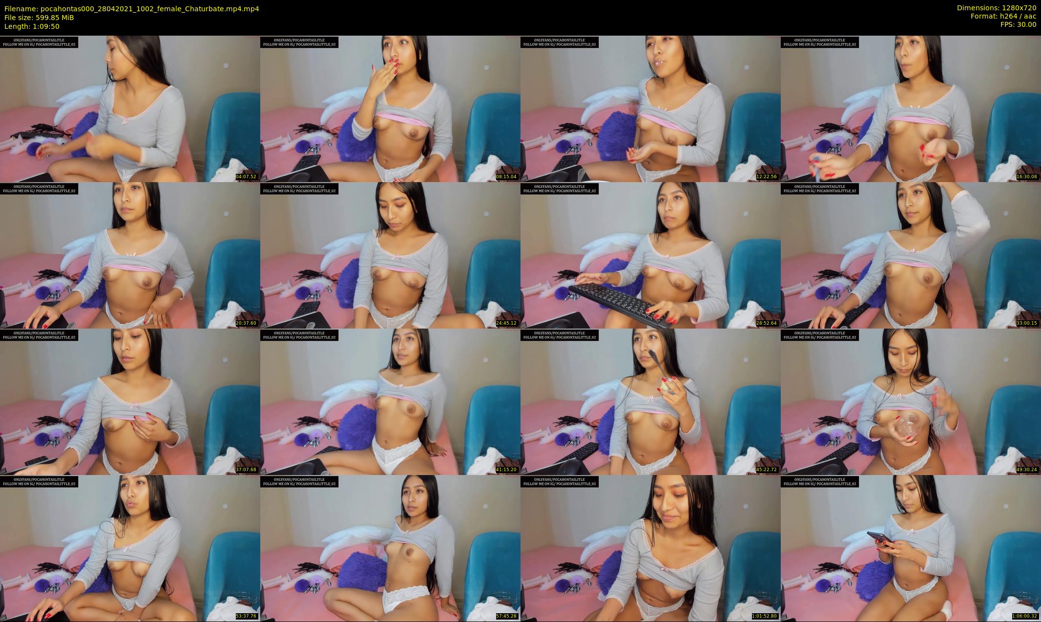 pocahontas000 — 70 minute Chaturbate female cam show recording, 720p, Apr 28, 2021