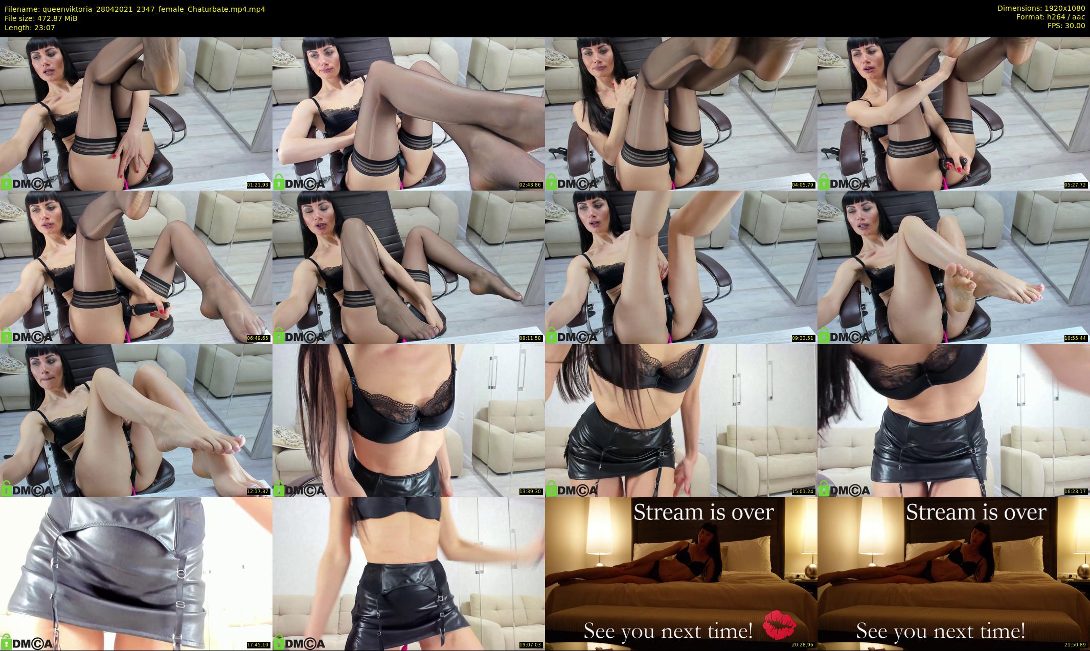 queenviktoria — 24 minute Chaturbate female cam show recording, 1080p, Apr 28, 2021
