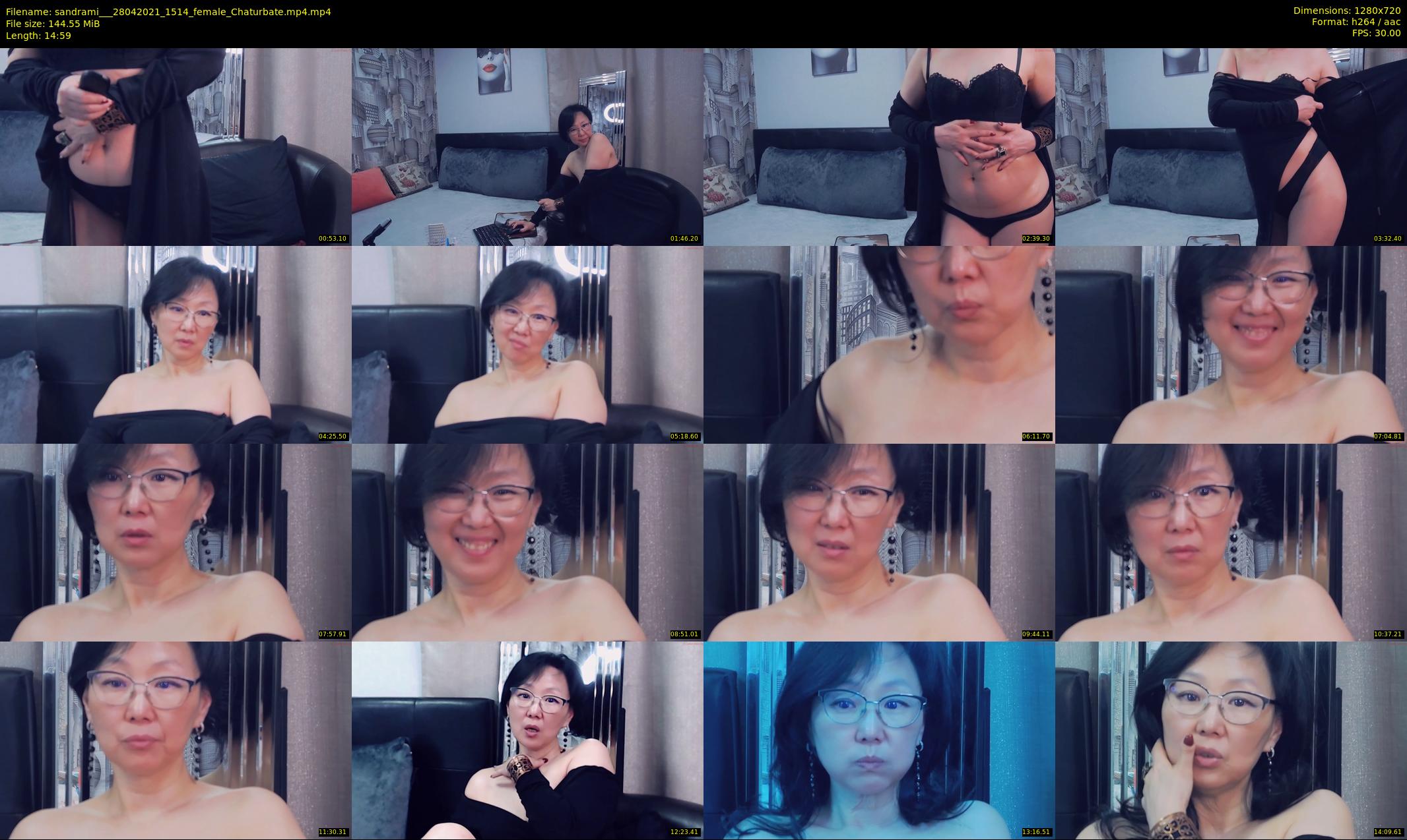 sandrami__ — 15 minute Chaturbate female cam show recording, 720p, Apr 28, 2021