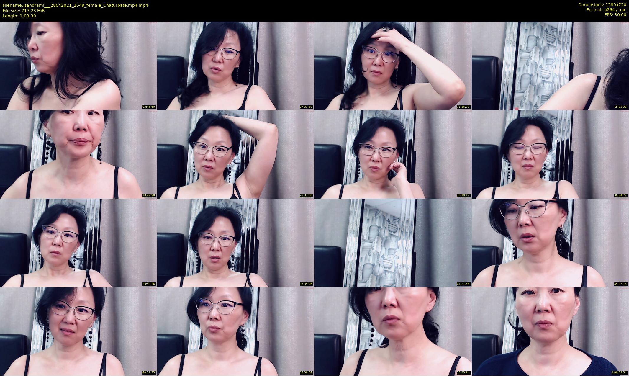 sandrami__ — 64 minute Chaturbate female cam show recording, 720p, Apr 28, 2021